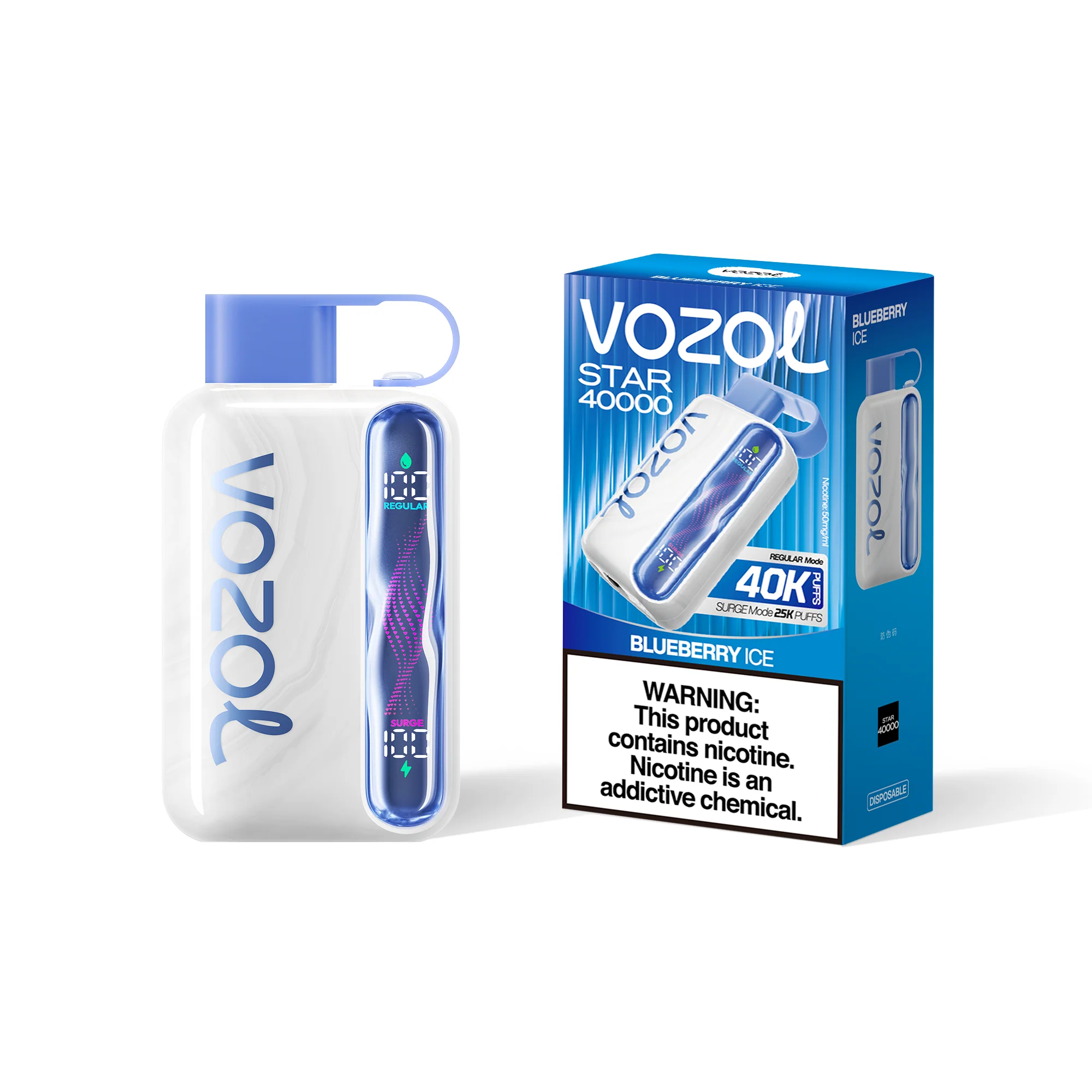 VOZOL STAR 40K wegwerpvape (alle smaken)