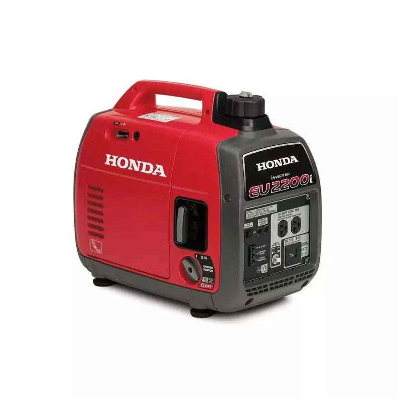 Cichy, przenośny generator o mocy 2200 W – zasilany benzyną, technologia inwerterowa, cicha praca