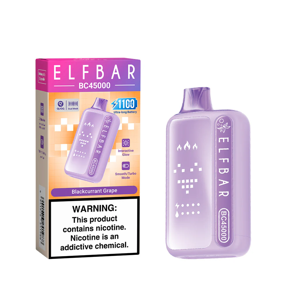 ELFBAR BC45000 oplaadbare wegwerpvape (alle smaken)