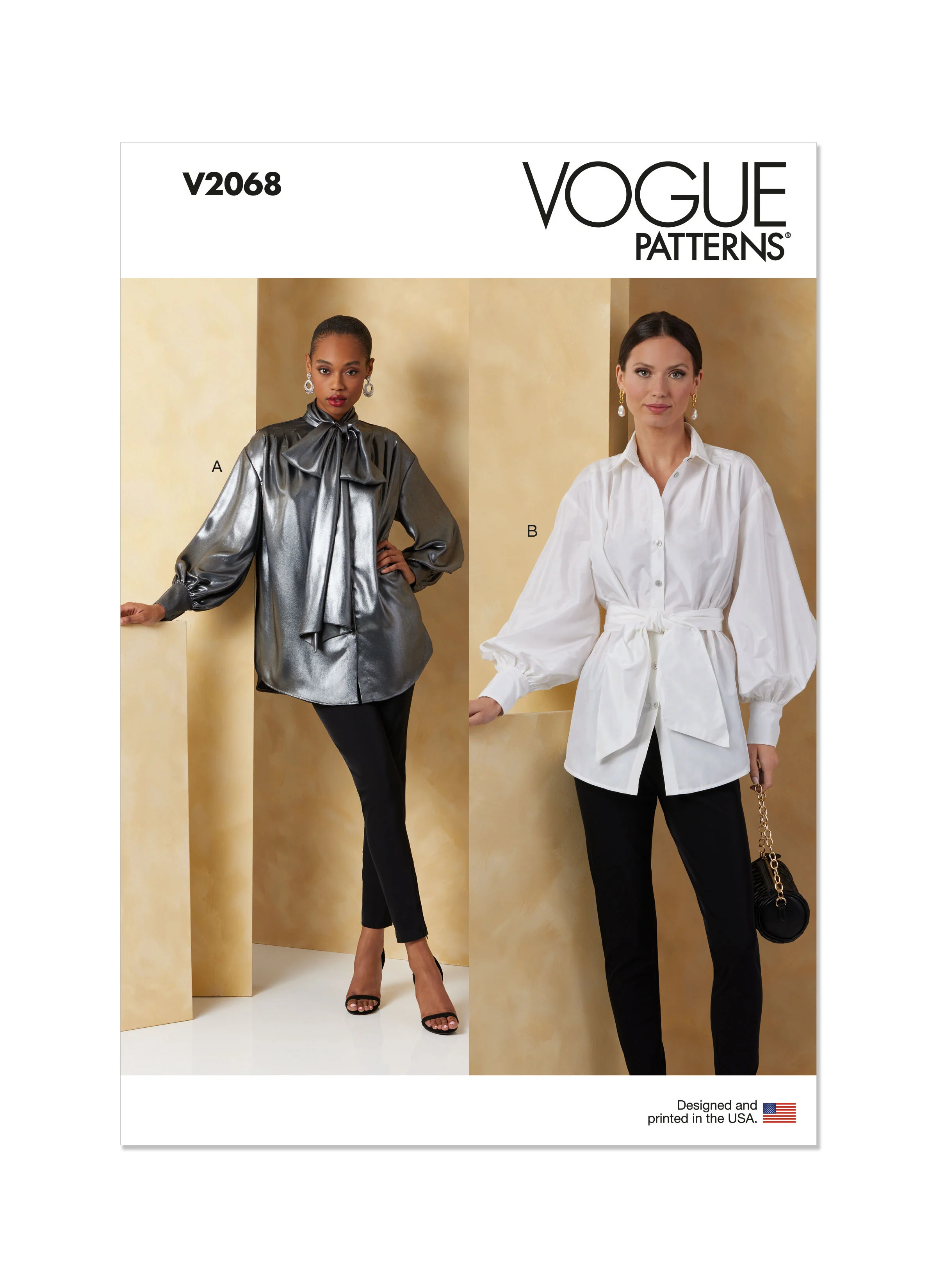Vogue Pattern V2068 Misses