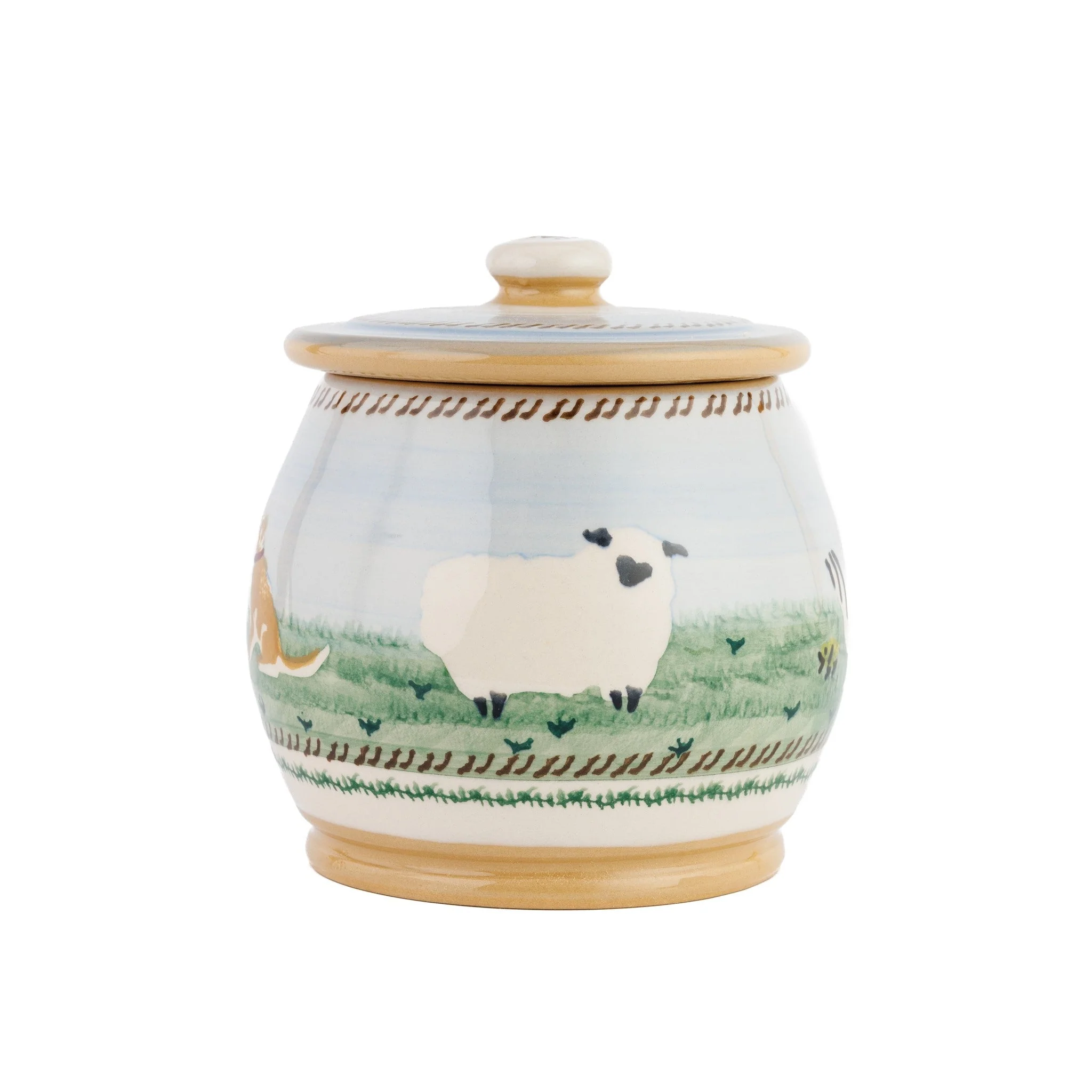 Small Round Lidded Jar Assorted