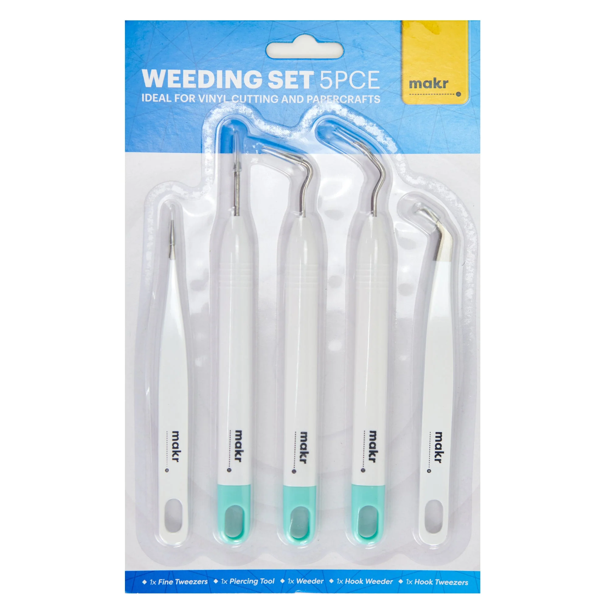 Makr Papercraft Weeding Set 5pce