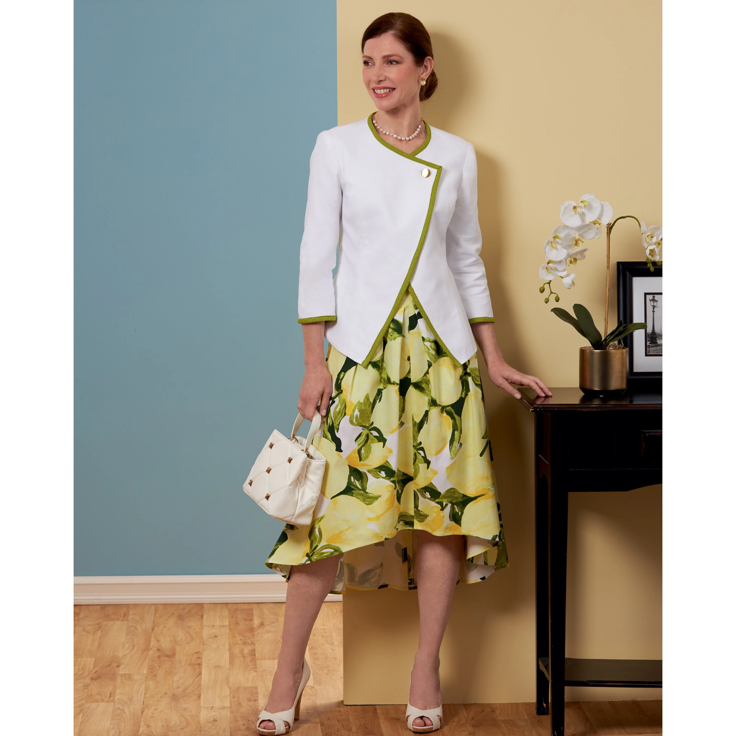 Simplicity Pattern 9555 Misses' Jacket & Skirts