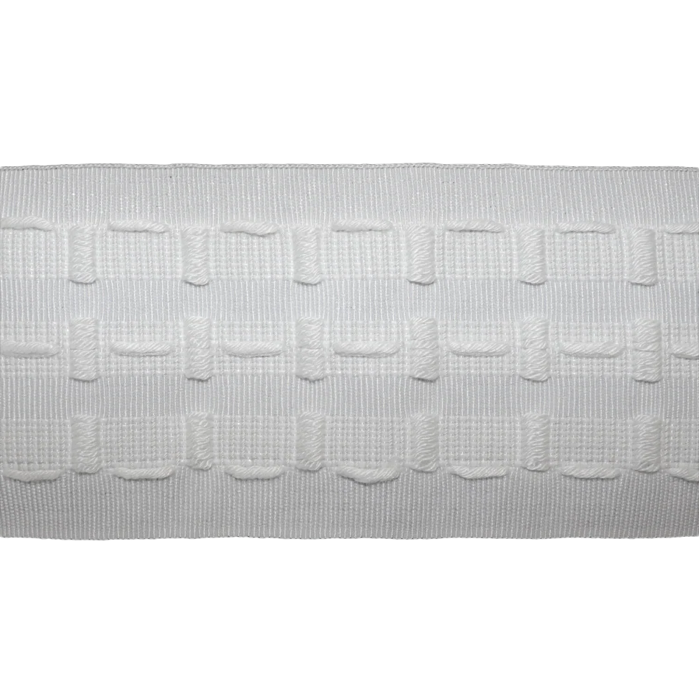 Sullivans 77mm Curtain Tape, White- 5m