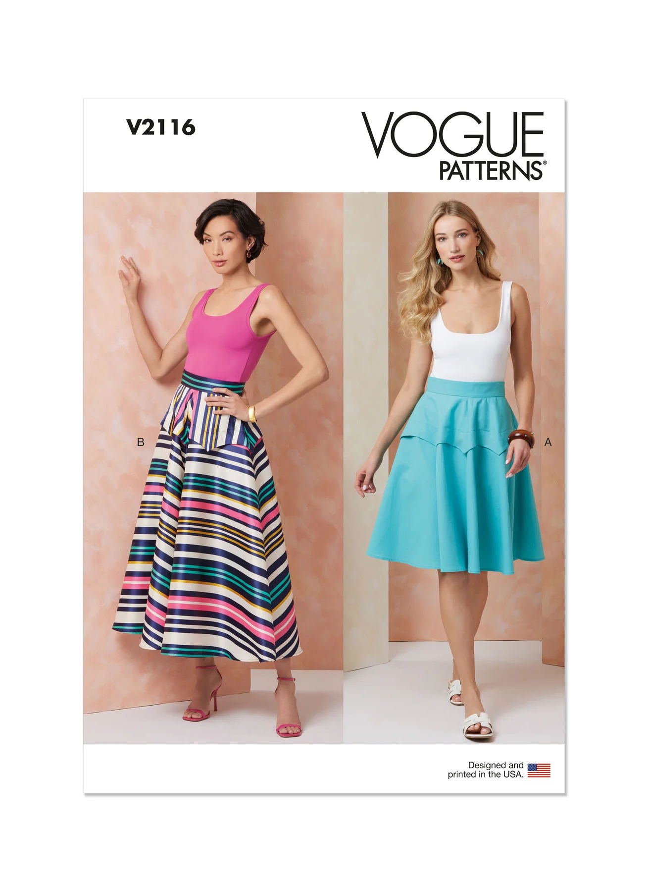 Vogue Pattern V2116 Misses
