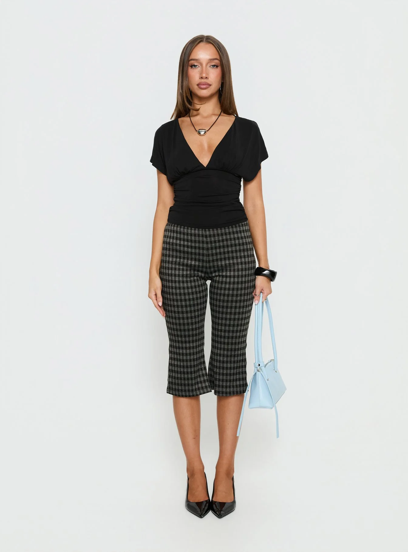Lights Are Off Capri Pants Multi
