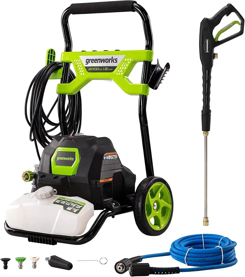 Myjka wysokociśnieniowa Greenworks 2000 PSI 1,2 GPM