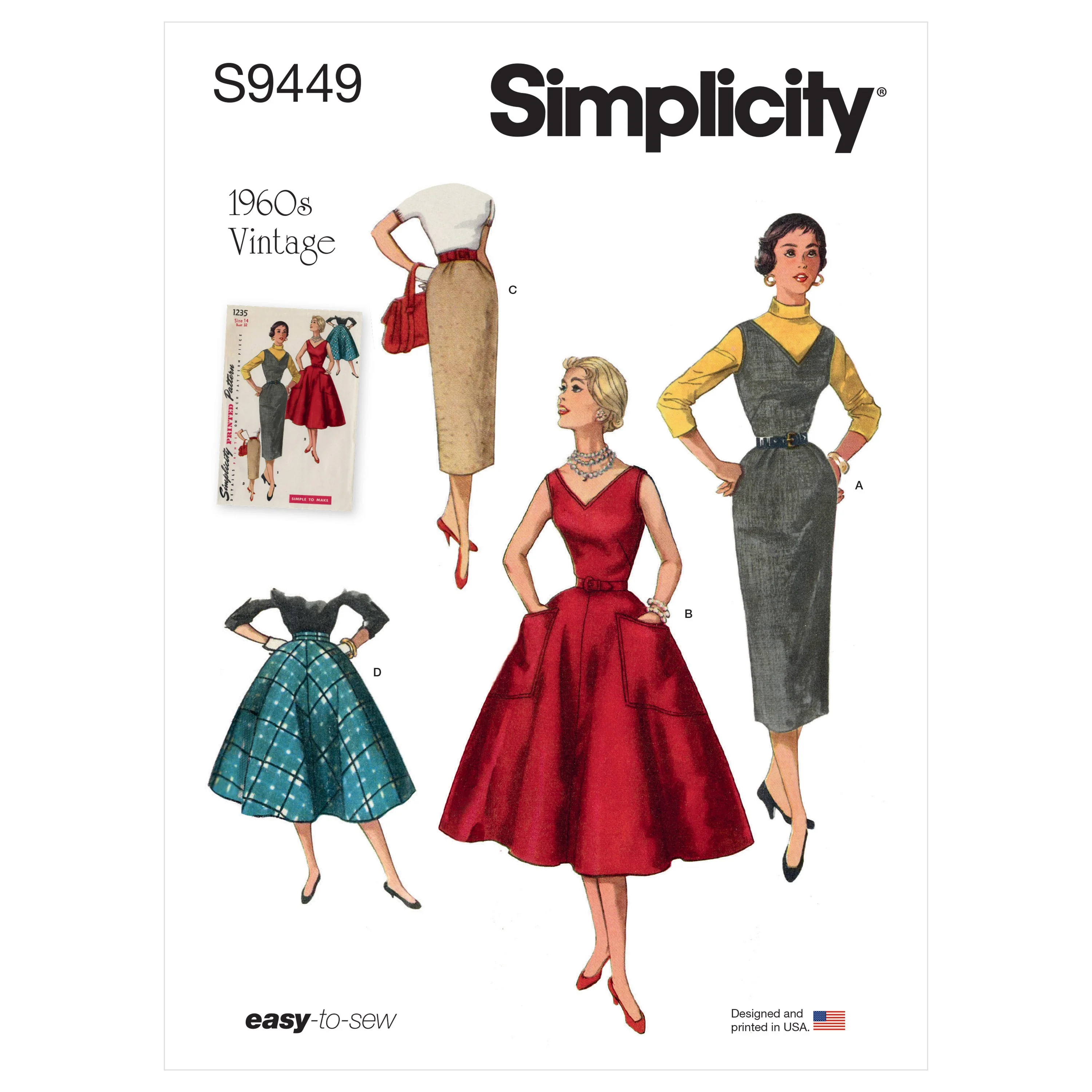 Simplicity Pattern S9449 Misses
