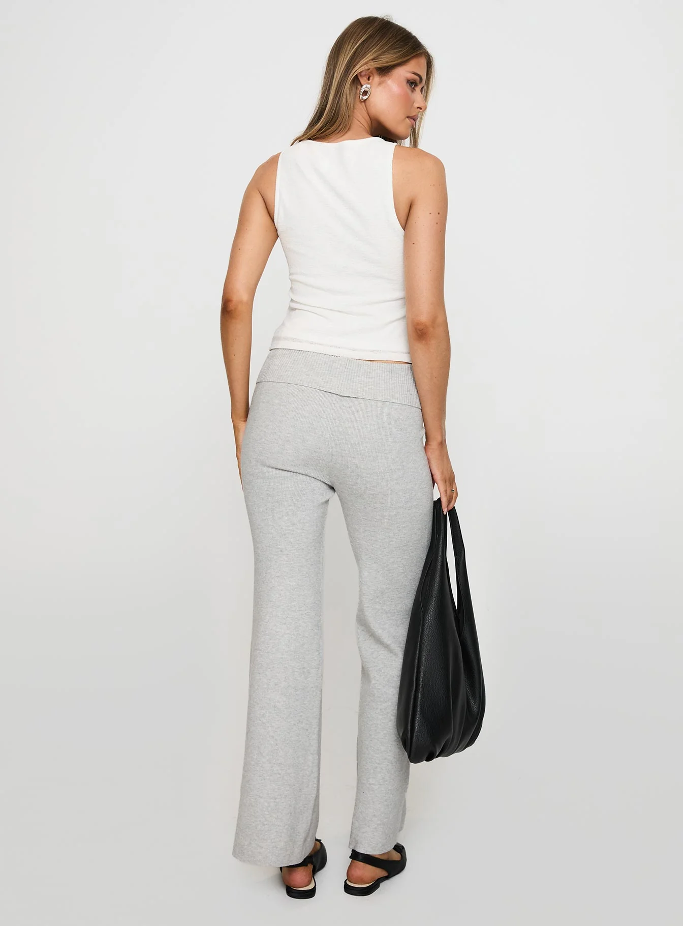 Try Me Knit Pants Grey
