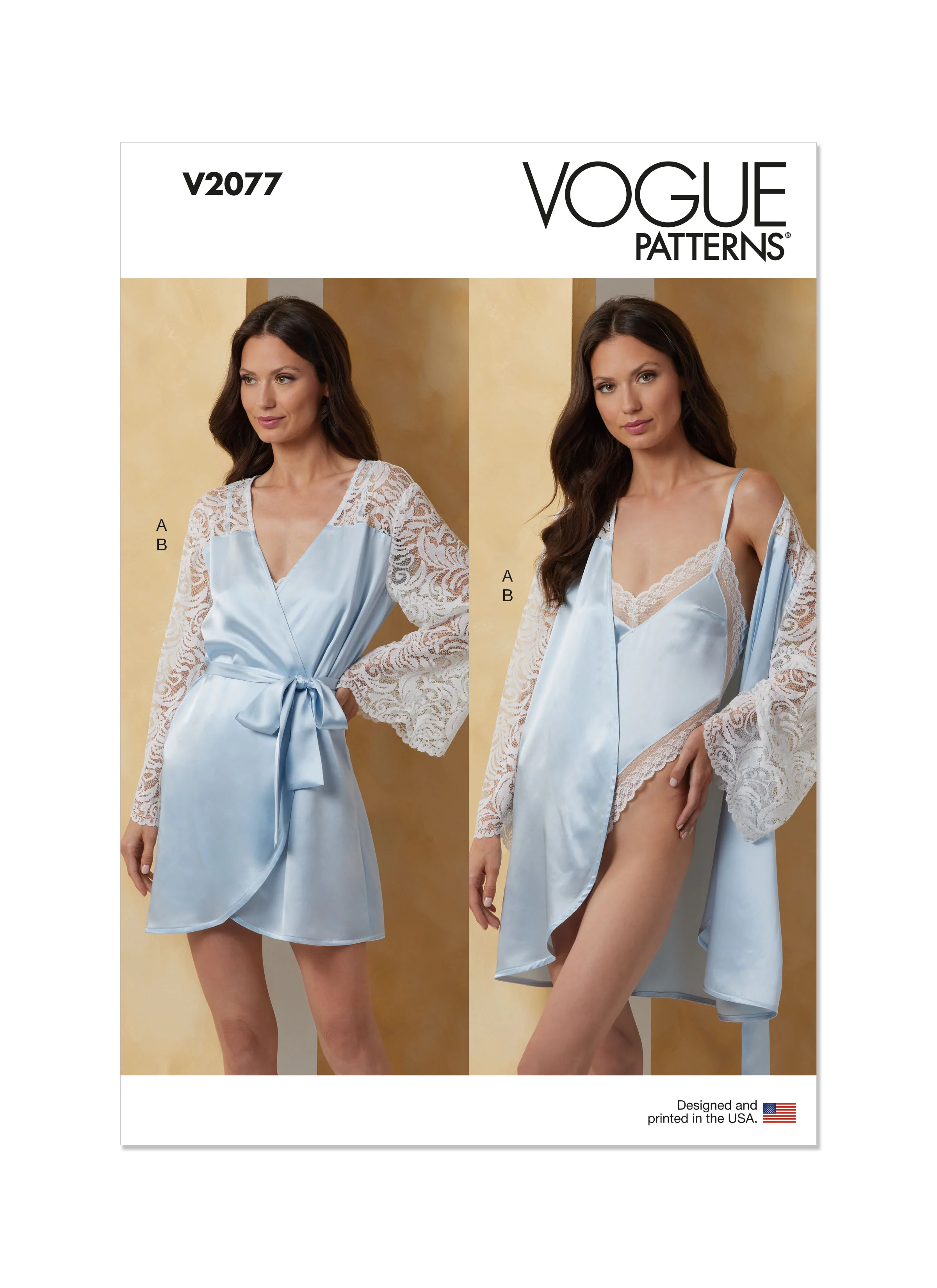 Vogue Pattern V2077 Misses