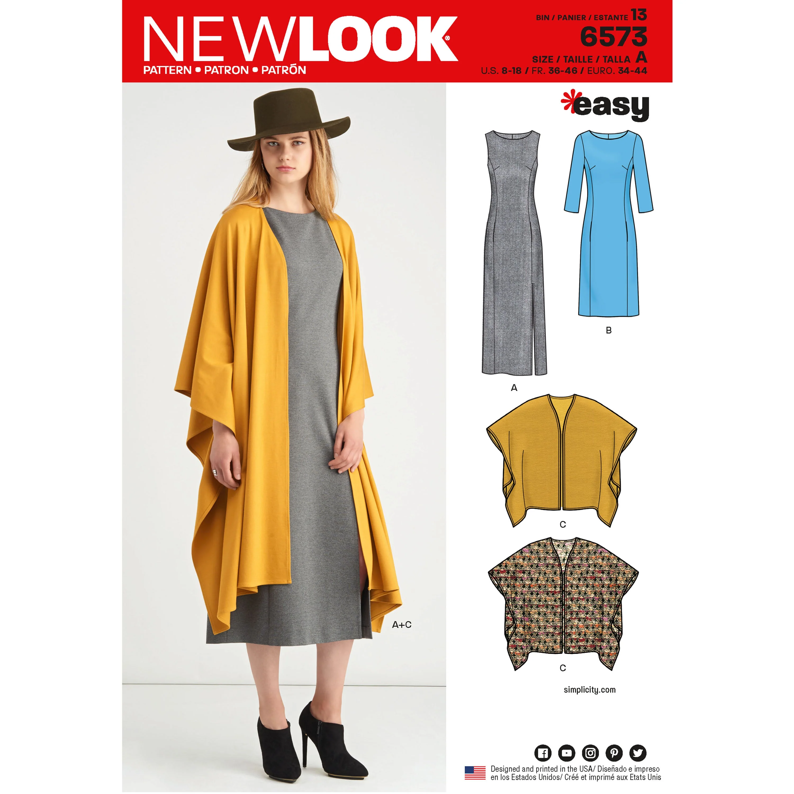 Newlook Pattern 6573 Misses