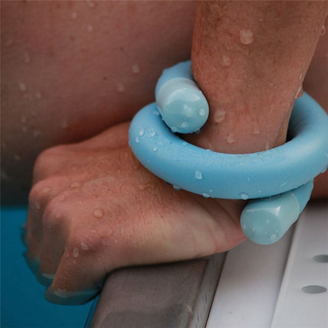 Adjustable Wearable Ankle and Wrist Silicone Weight-Bearing Bracelet for Running