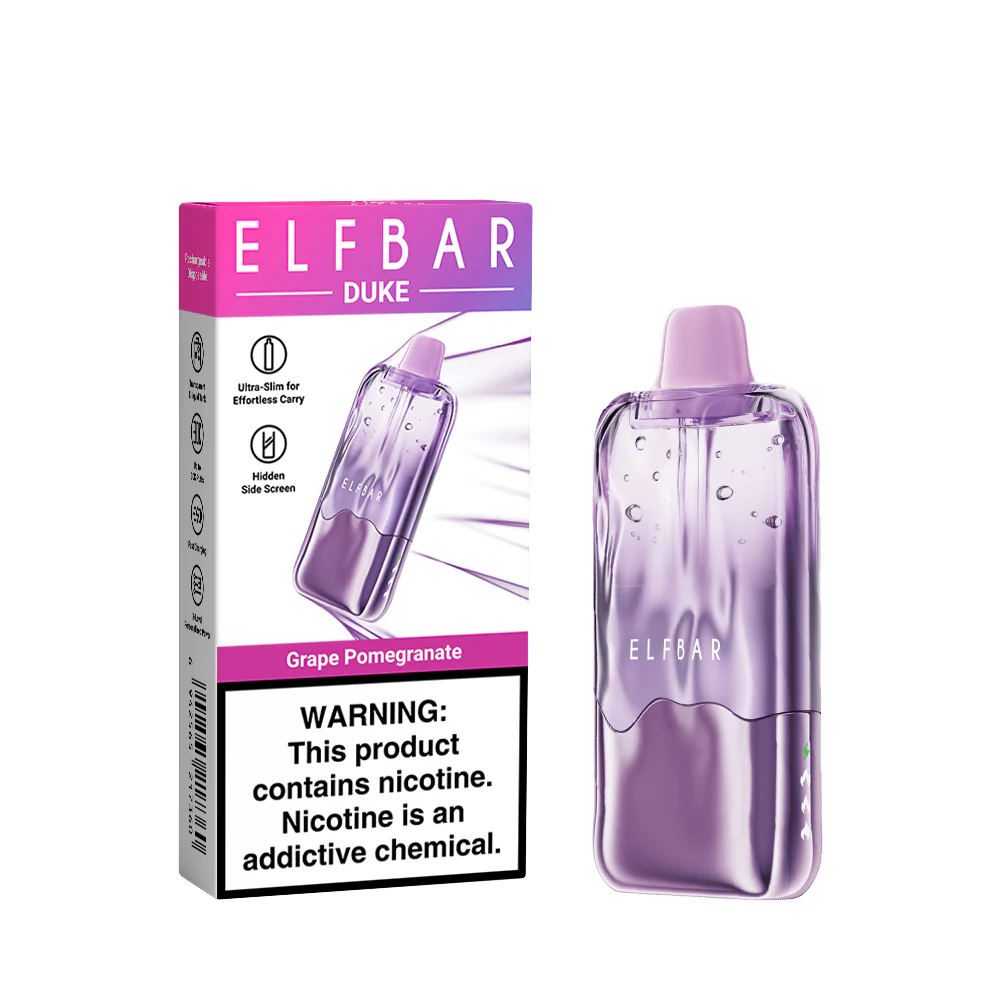 ELFBAR DUKE oplaadbare wegwerpvape (alle smaken)