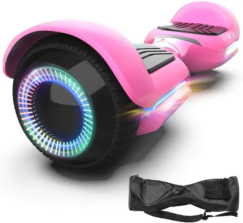 6,5-calowy inteligentny hoverboard z głośnikiem Bluetooth, sterowaniem za pomocą aplikacji i certyfikatem UL2272