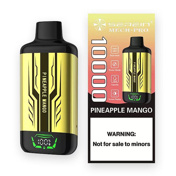 SEREIN MECH-PRO 10000 Puffs Pineapple Mango - VAPE WAREHOUSE -