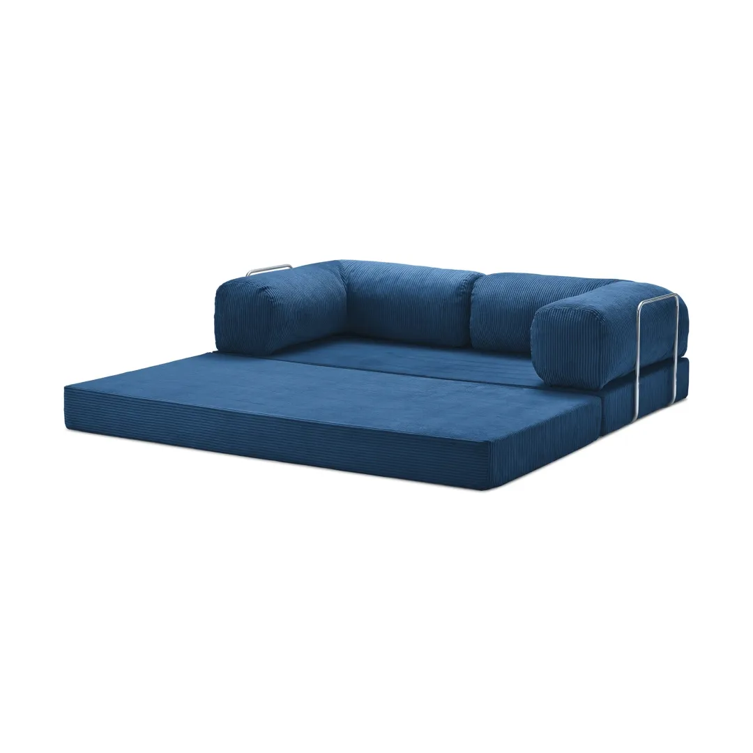 Velvet Fabric Modular Combination Sofa-2