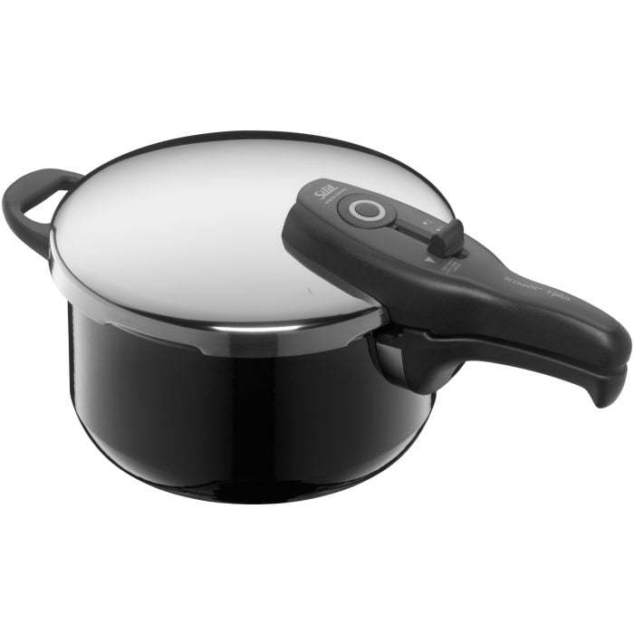 Silit Silargan Sicomatic t-plus Pressure cooker Set 4.5l + 3.0l Black