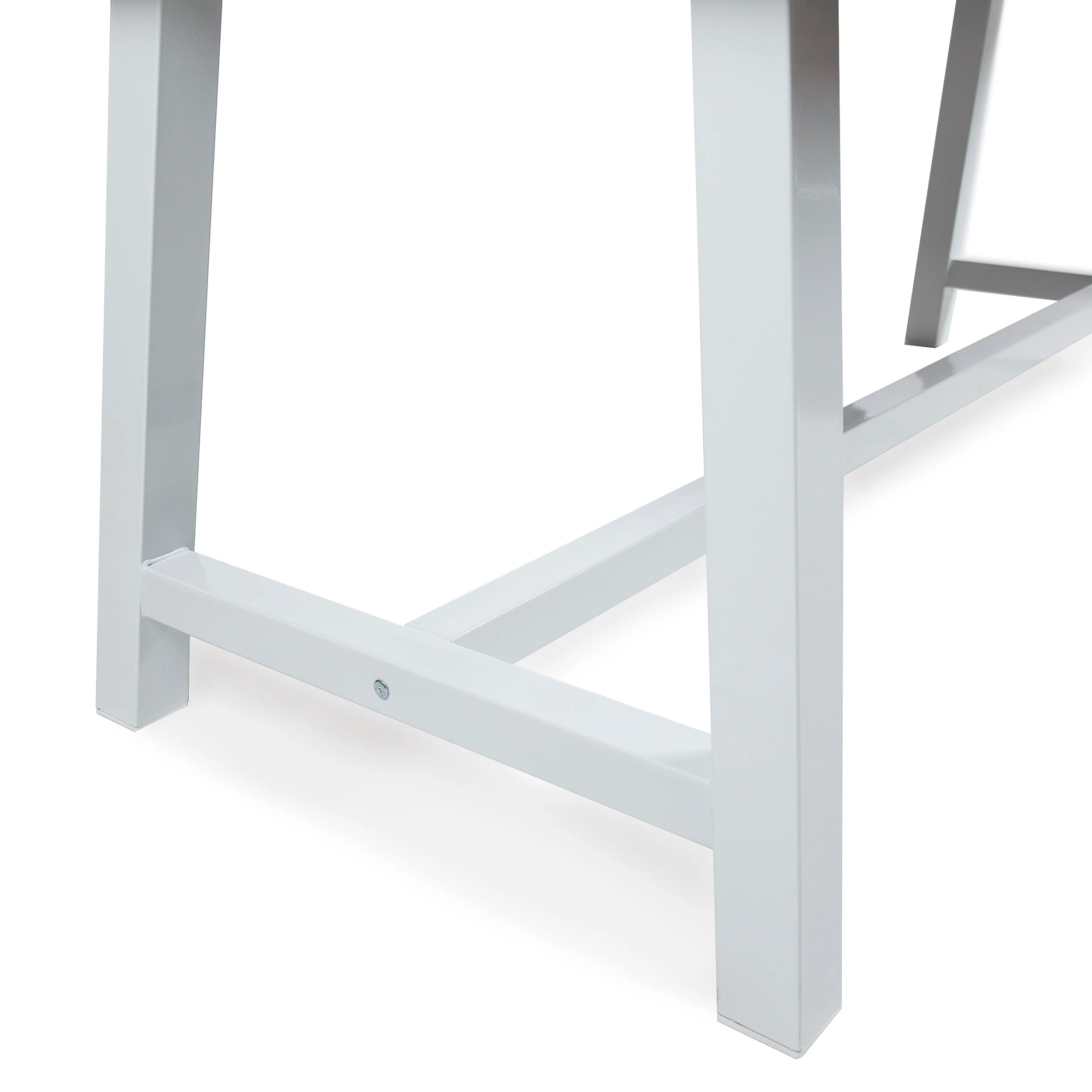 Bowman Outdoor Sandblast Finish Acacia Wood Dining Table with Metal Finish Frame - furnishings