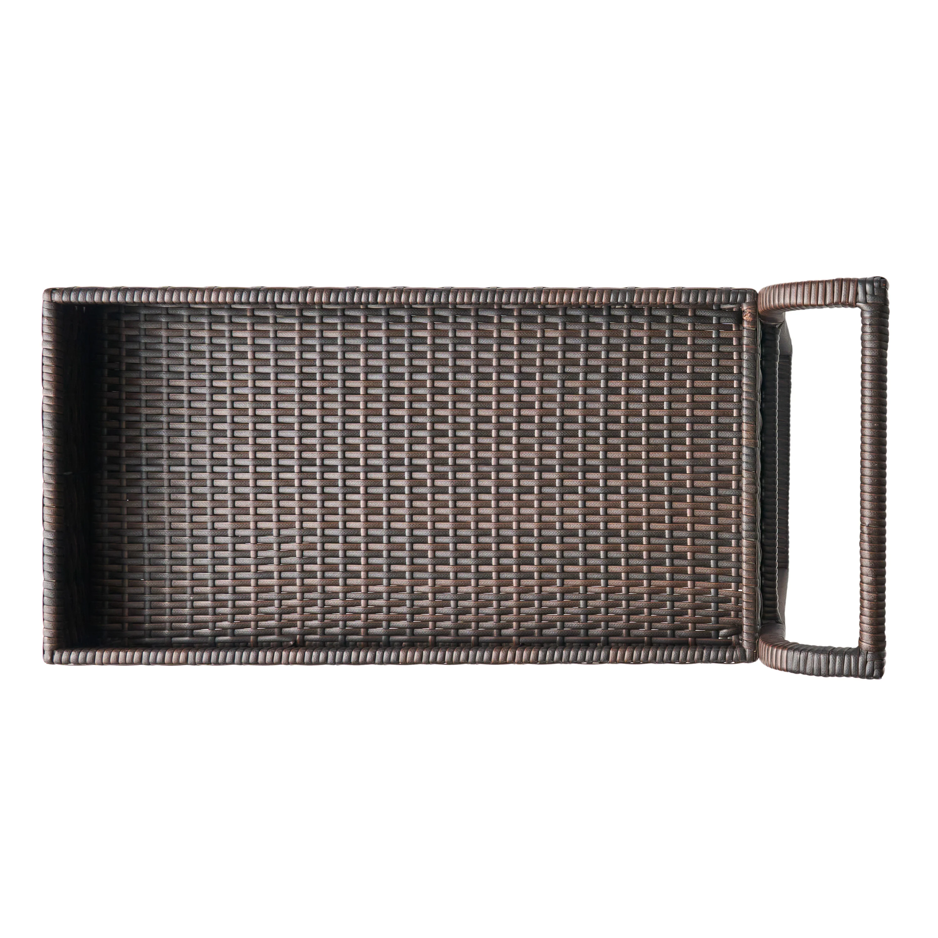 Baja Outdoor Wicker Bar Cart - furnishings