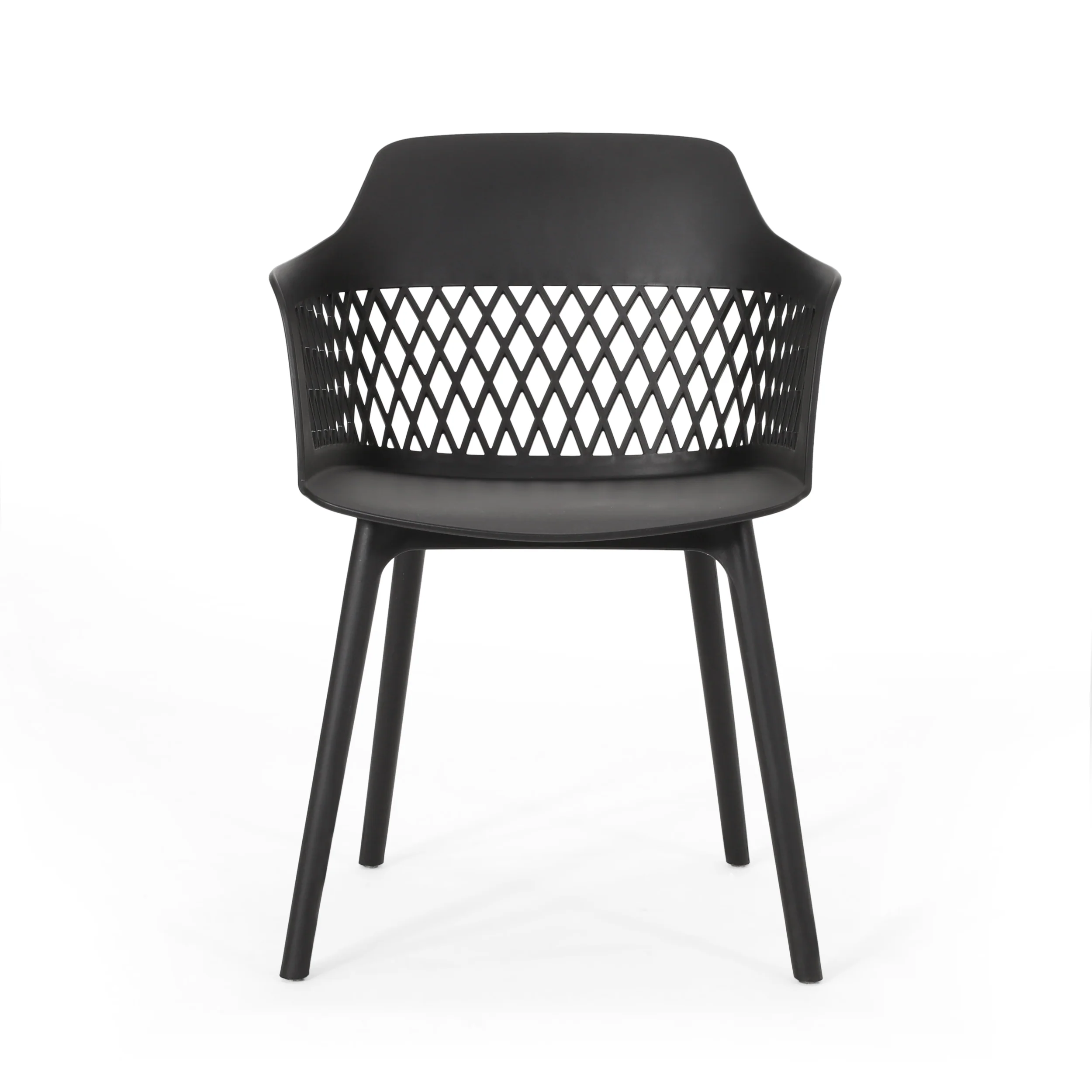 Airyanna Outdoor Modern Dining Chair (Set of 4) - furnishings