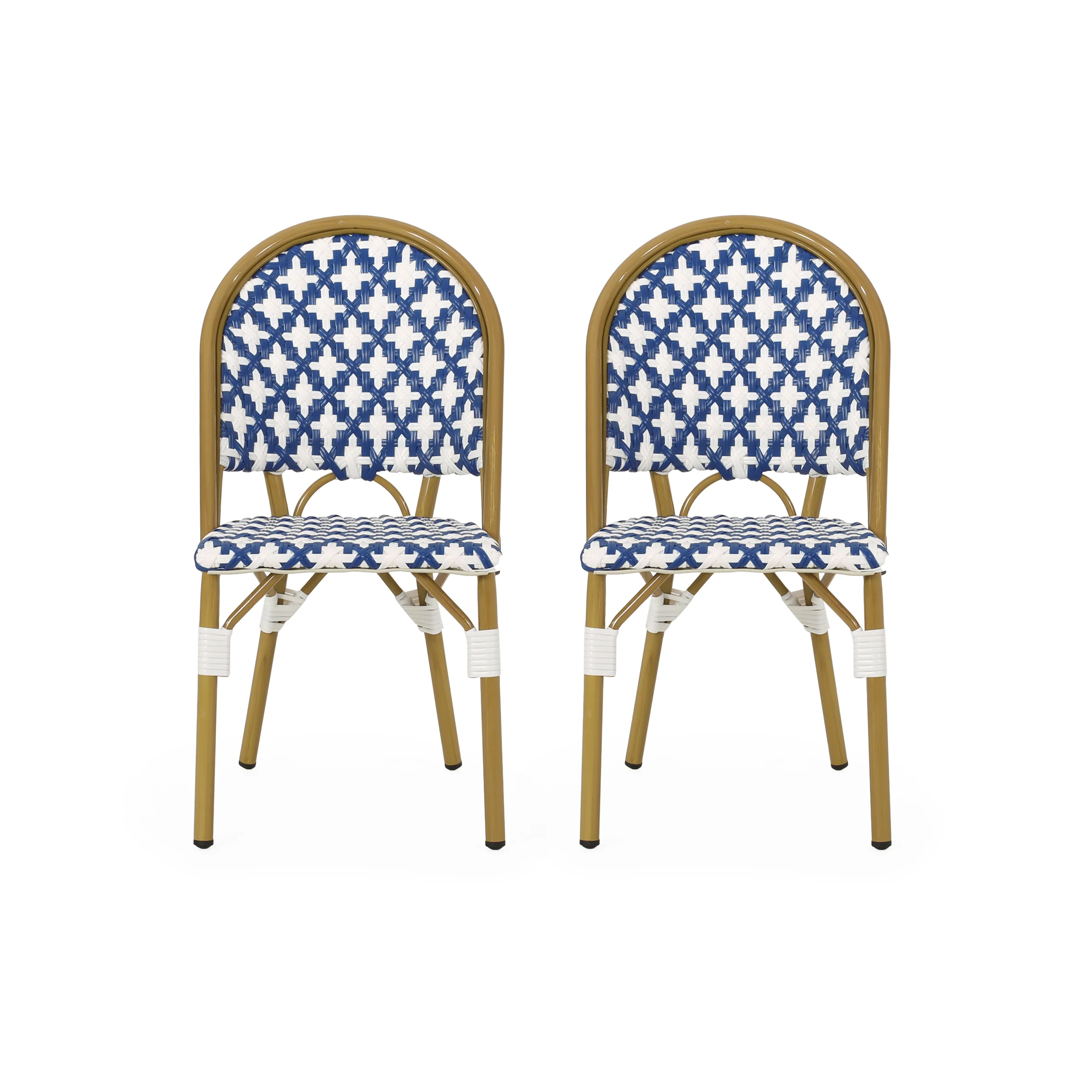 Jordy Outdoor French Bistro Chair (Set of 2) - furnishings