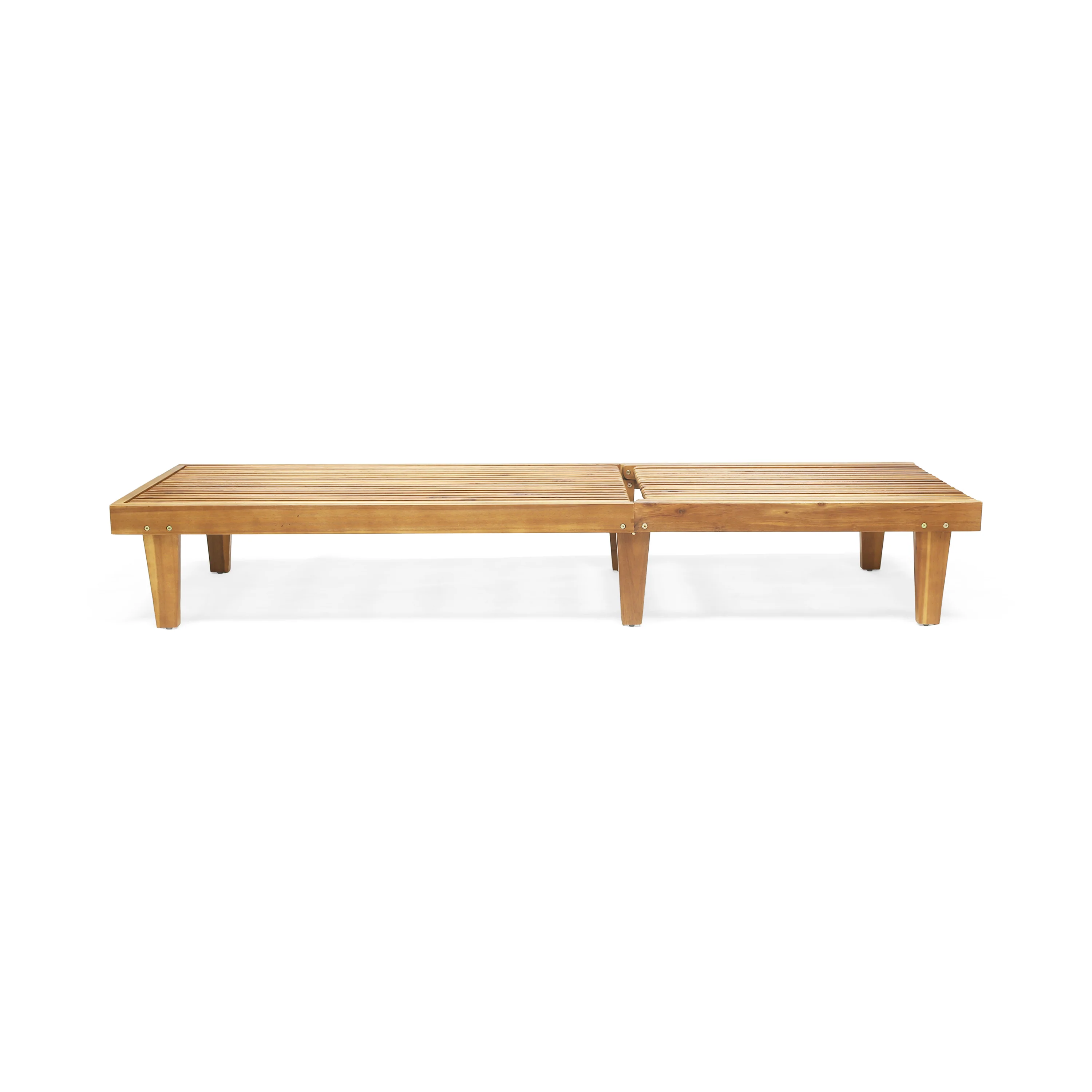 Addisyn Outdoor Wooden Chaise Lounge - furnishings
