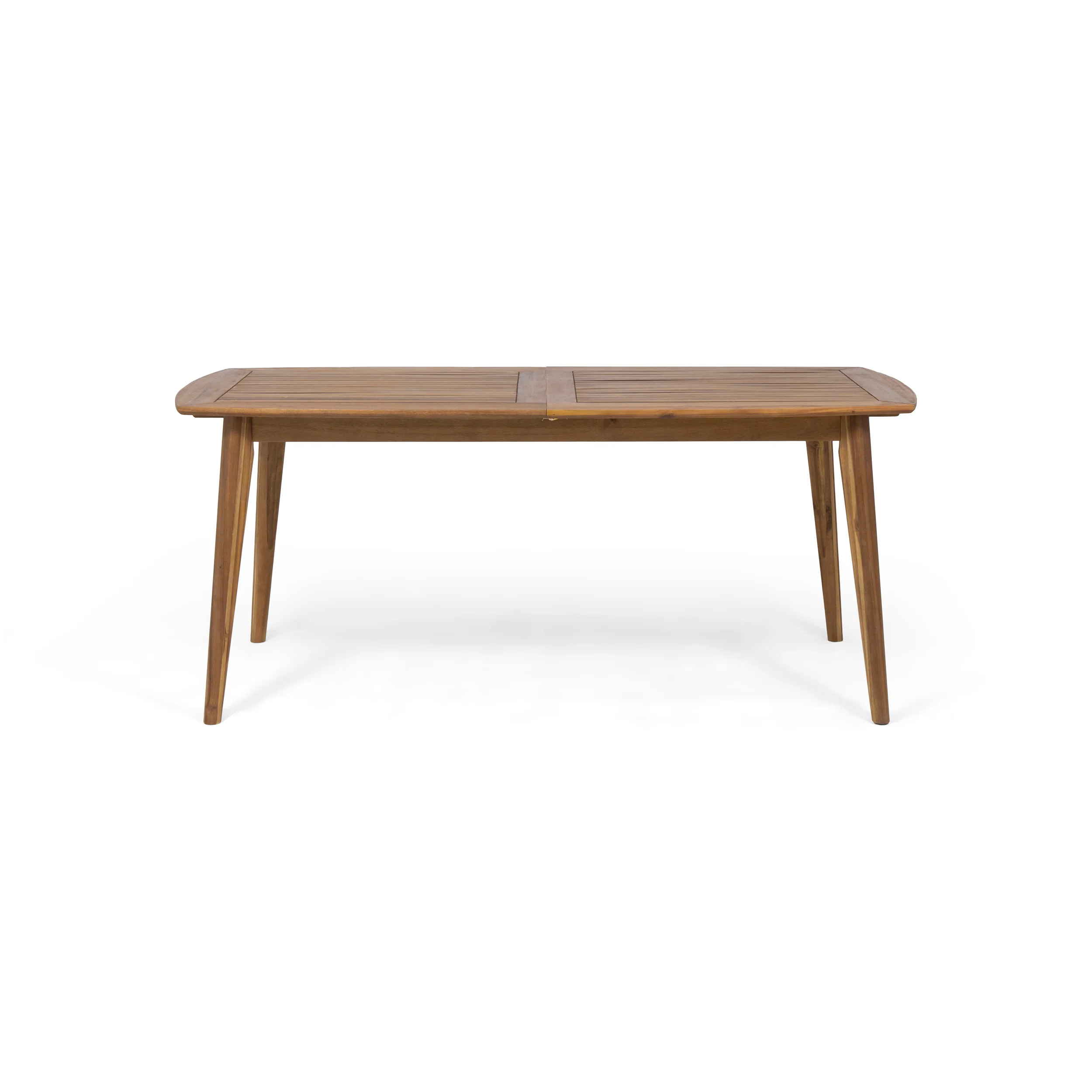 Stanford Outdoor Acacia Wood Expandable Dining Table - furnishings