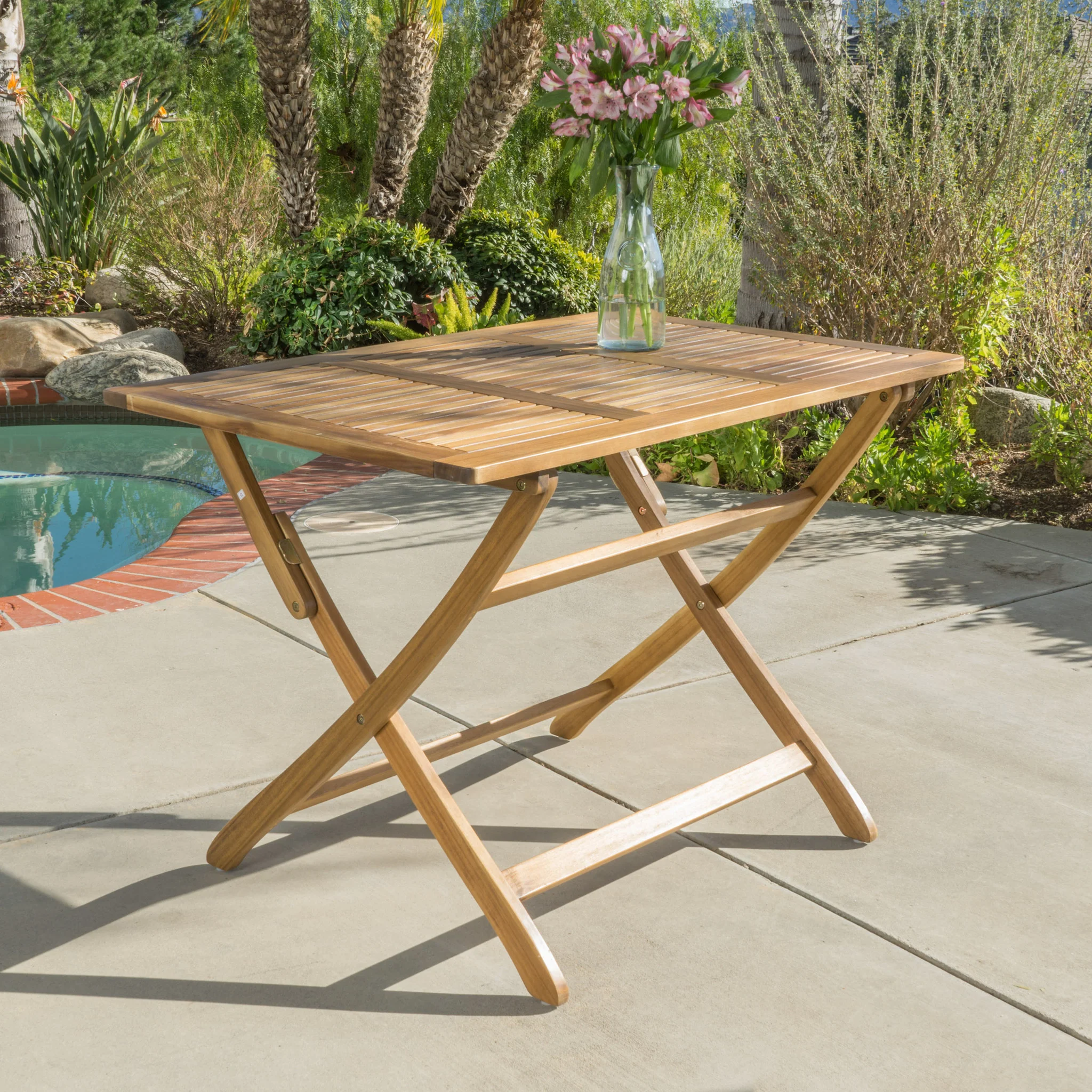 St. Nevis Outdoor Folding Table - furnishings