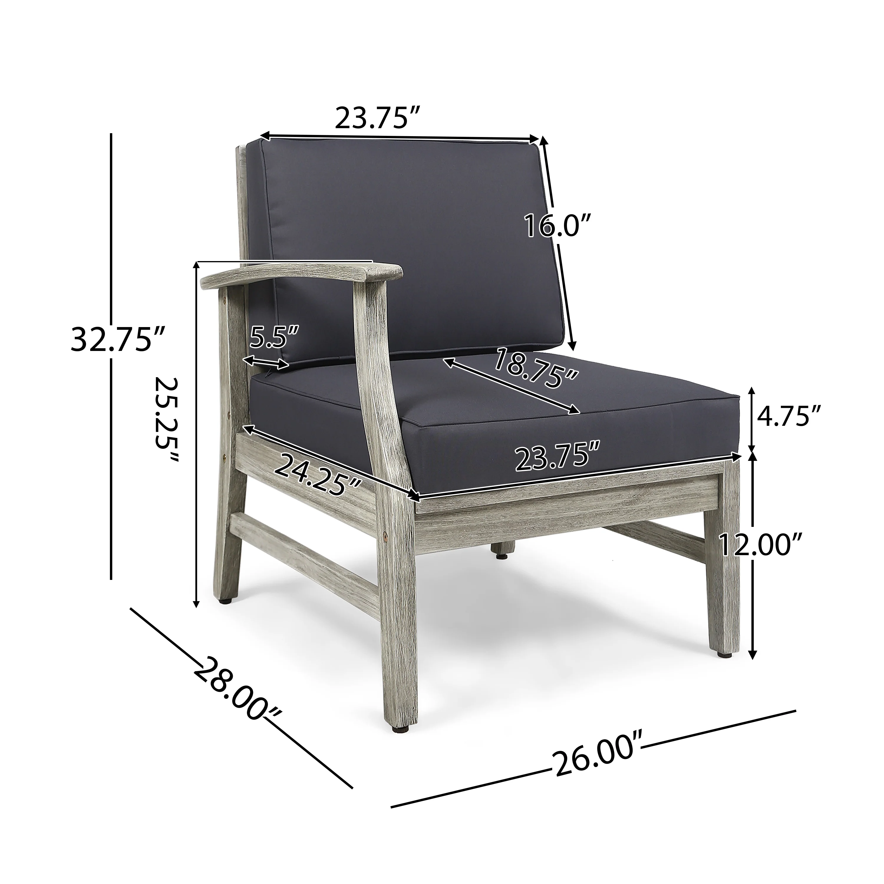 Lorelei Outdoor 9 Piece Acacia Wood Sofa Conversational Set - furnishings