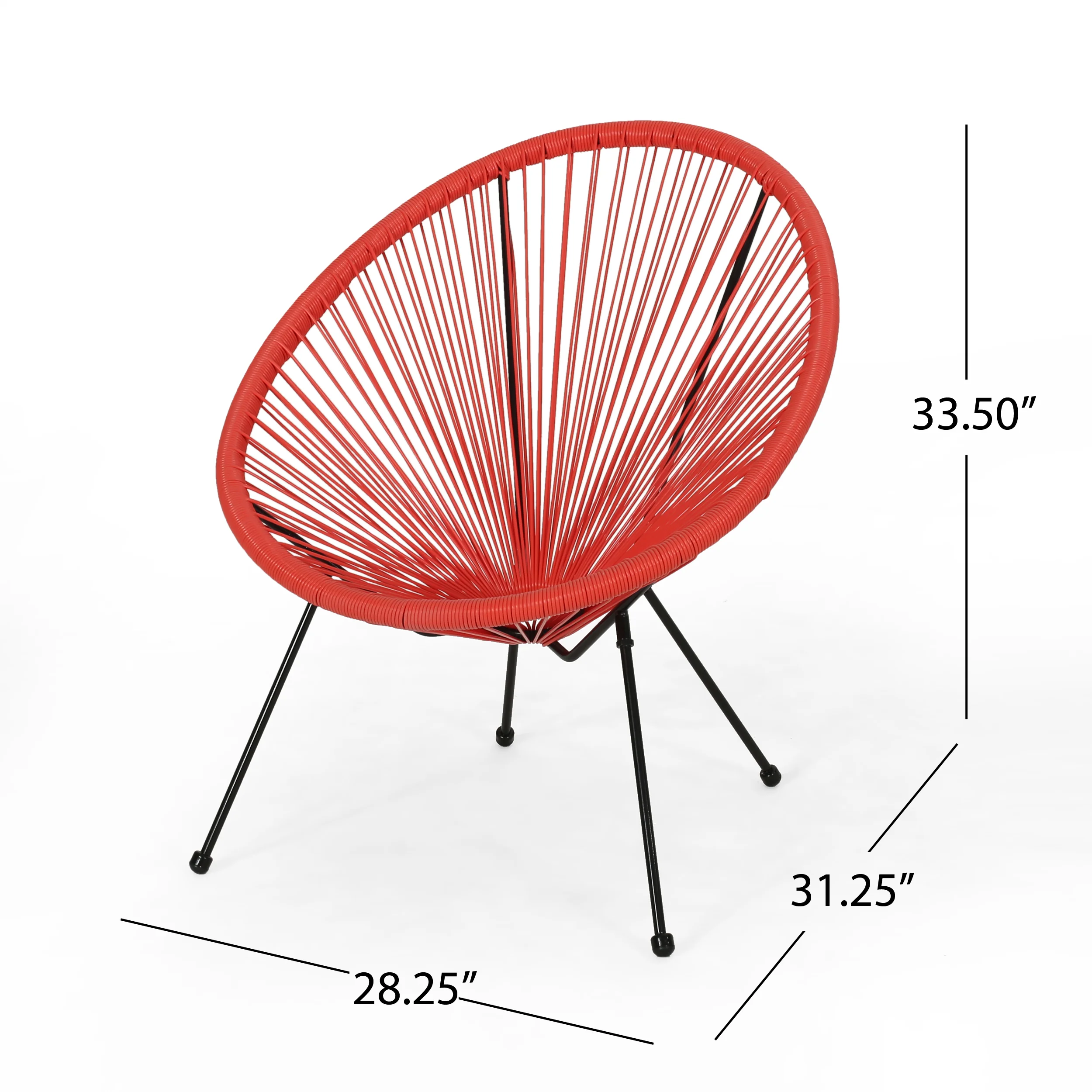 Nusa Outdoor Acapulco Woven Accent Chair - furnishings