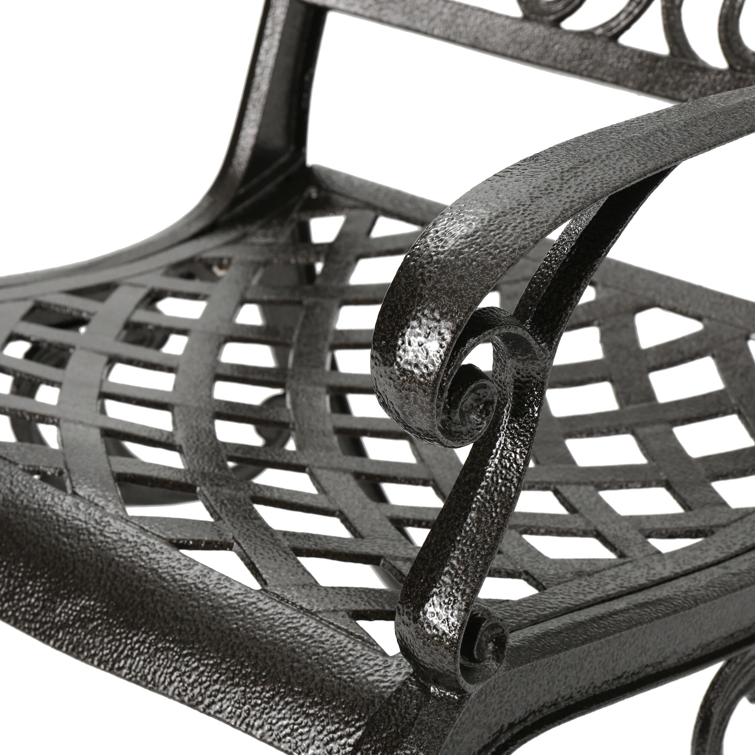 Covington Outdoor Cast Aluminum Dining Chair (Set of 2) - furnishings