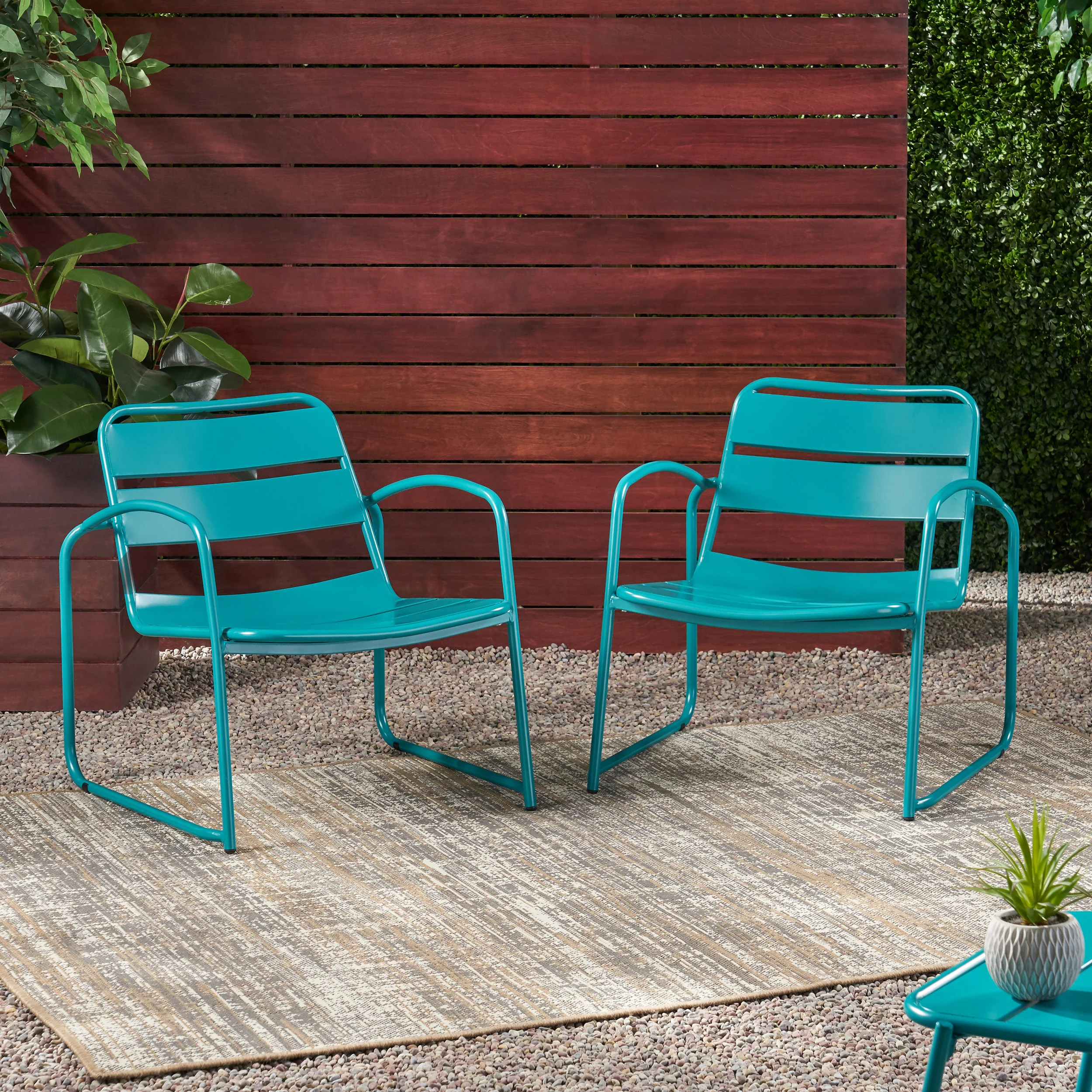 Daryah Outdoor Dining Chair (Set of 2) - furnishings
