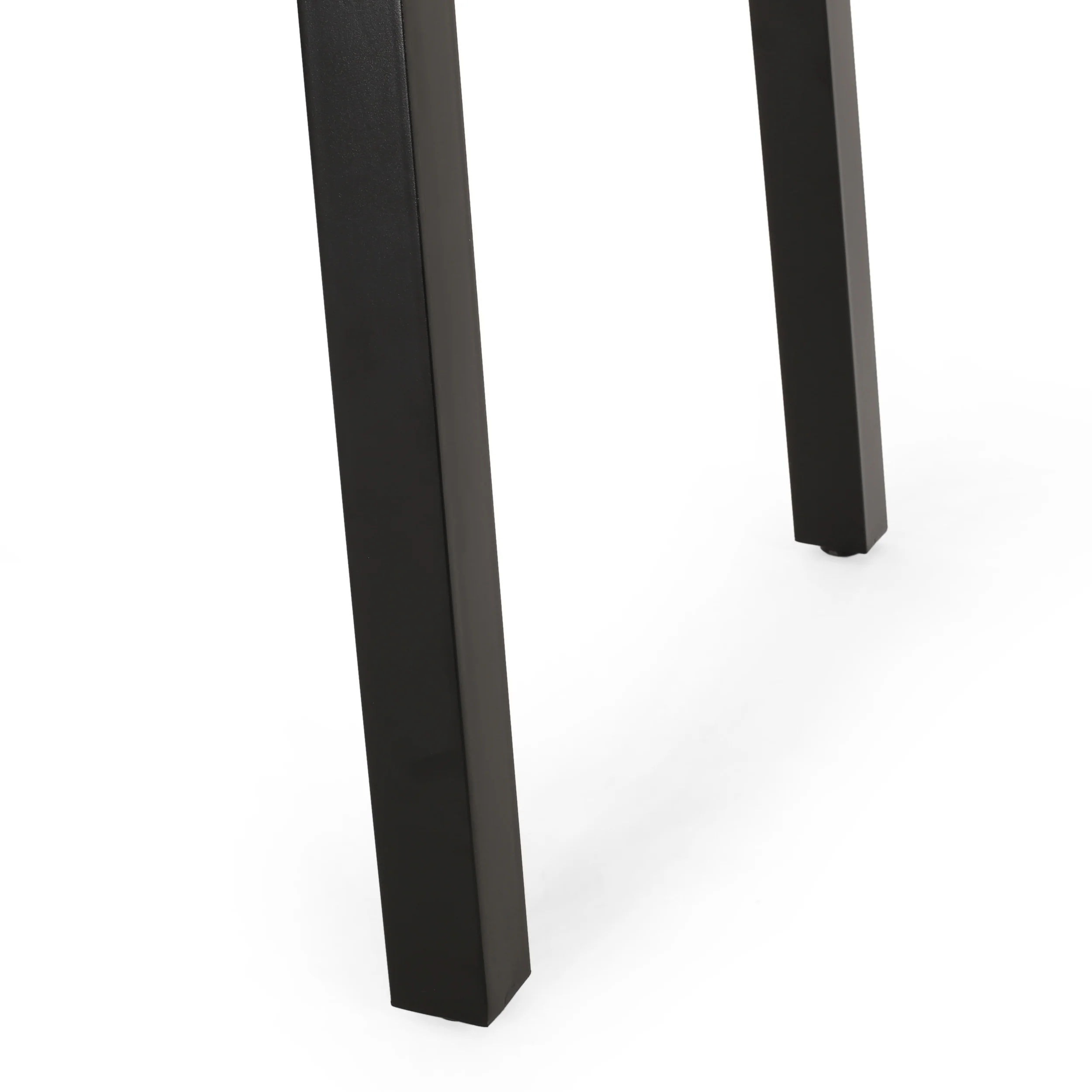 Altair Outdoor Modern Industrial Aluminum Dining Table - furnishings