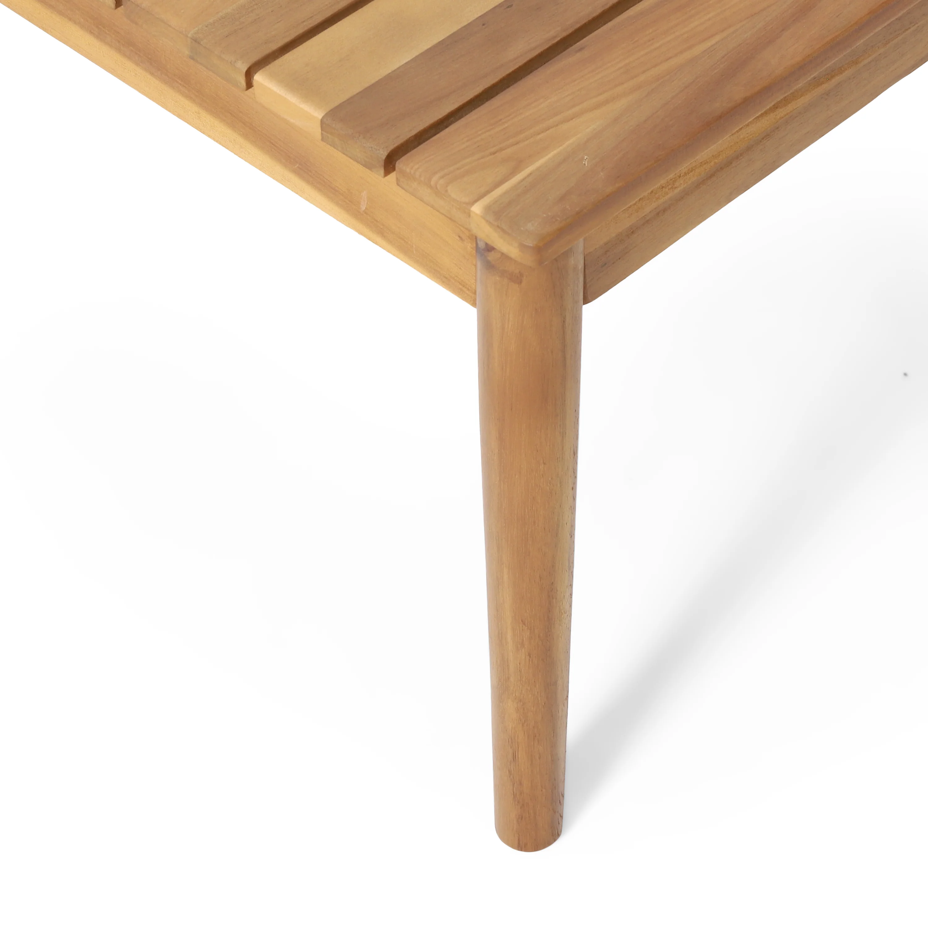 Alamosa Outdoor Acacia Wood Coffee Table, Teak - furnishings
