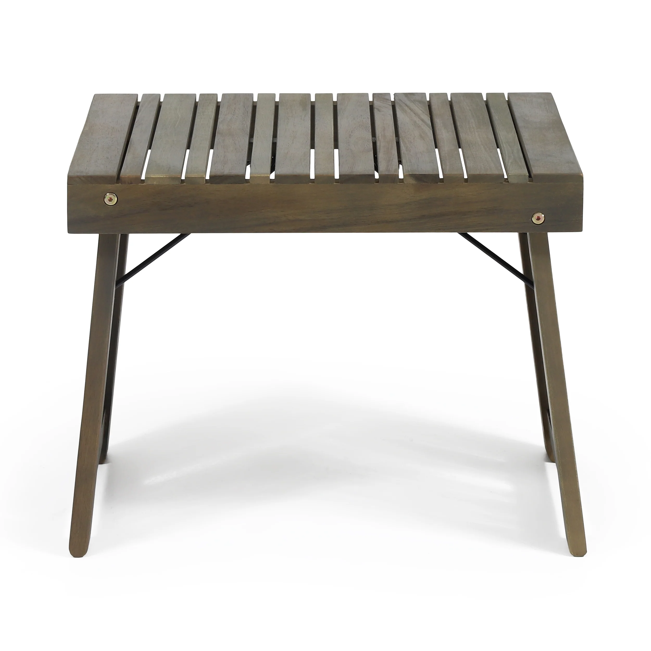 Lisbon Outdoor Acacia Wood 3 Piece Chaise Lounge Set - furnishings