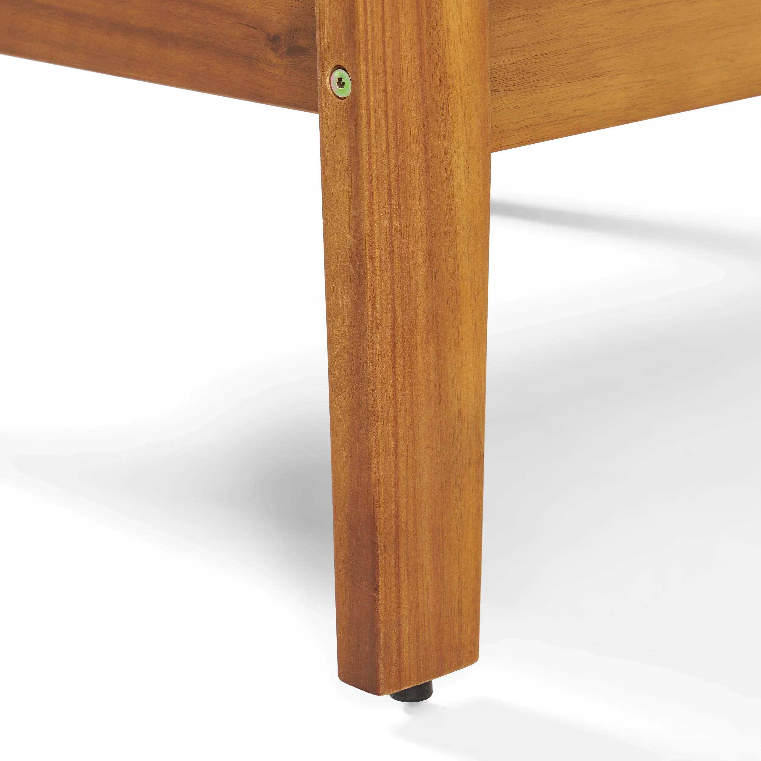 Parma Patio Acacia Wood 4-Seater Conversation Set with Coffee Table and Cushions - furnishings