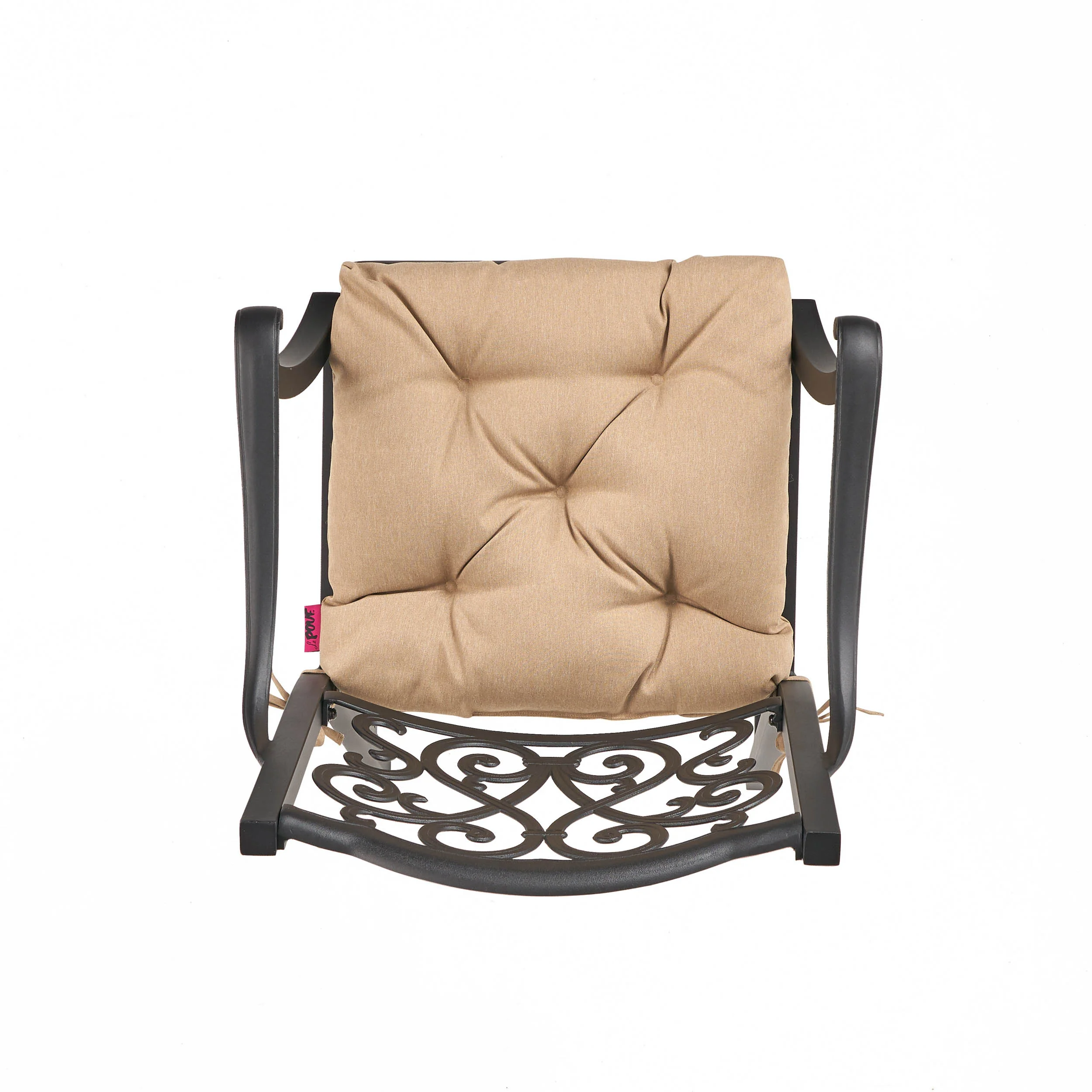 Roberta Outdoor Barstool with Cushion (Set of 2) - furnishings