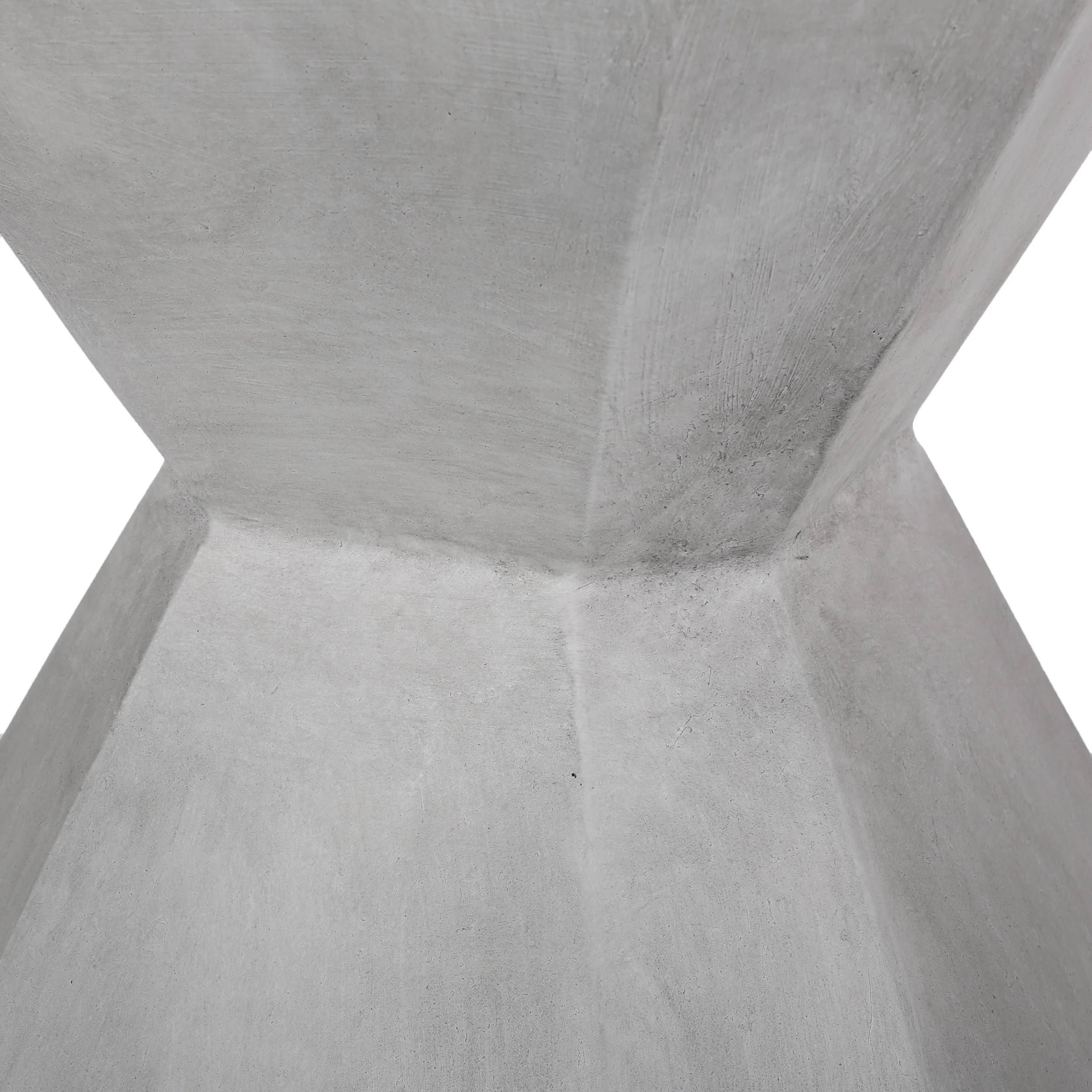 Noyes Outdoor Lightweight Concrete Side Table, Concrete Finish - furnishings