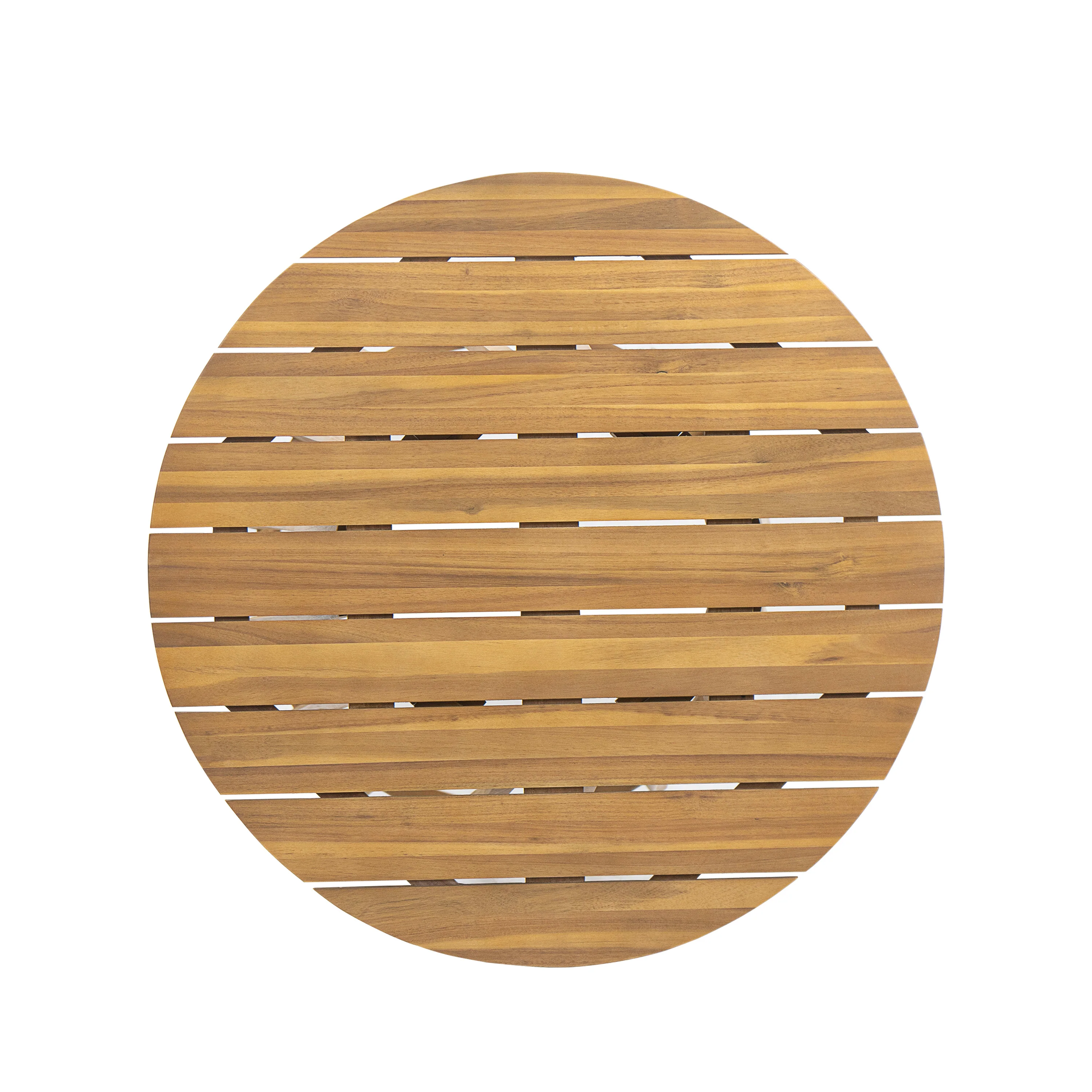 Orione Teak Acacia Wood Outdoor Patio Bistro Table - furnishings