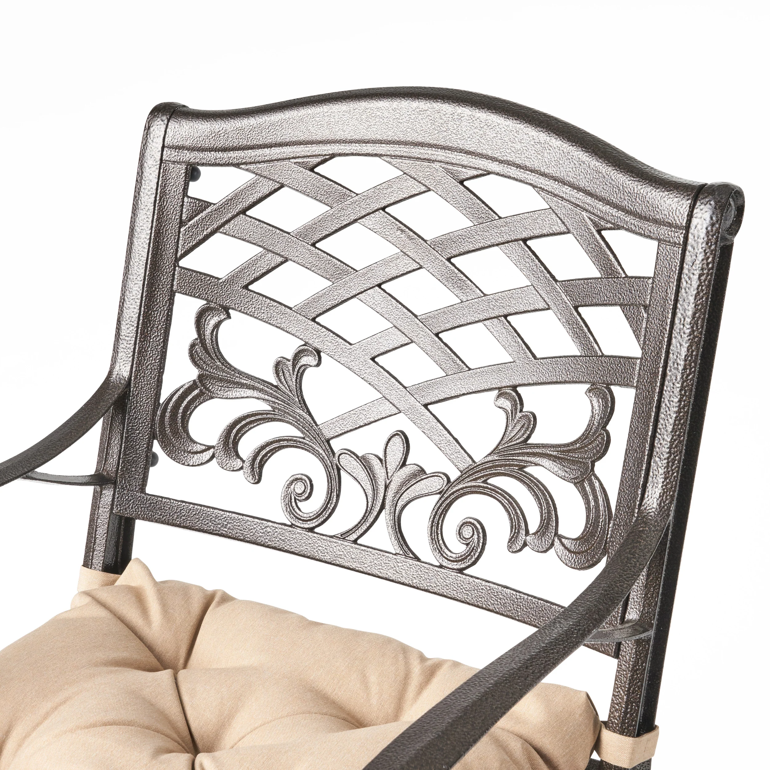 Juel Outdoor Dining Chair with Cushion (Set of 2) - furnishings