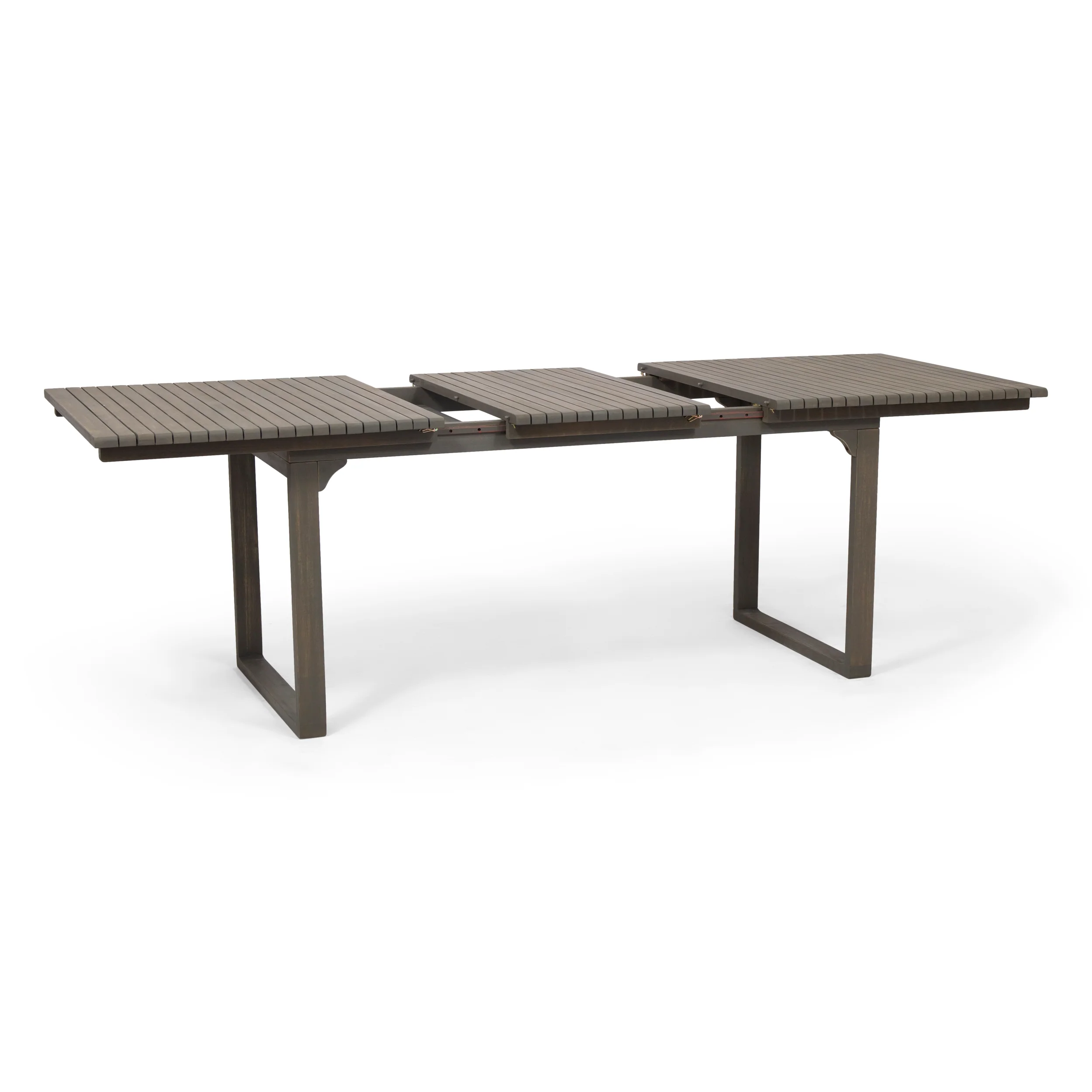 Yilia Outdoor Expandable Acacia Wood Dining Table - furnishings