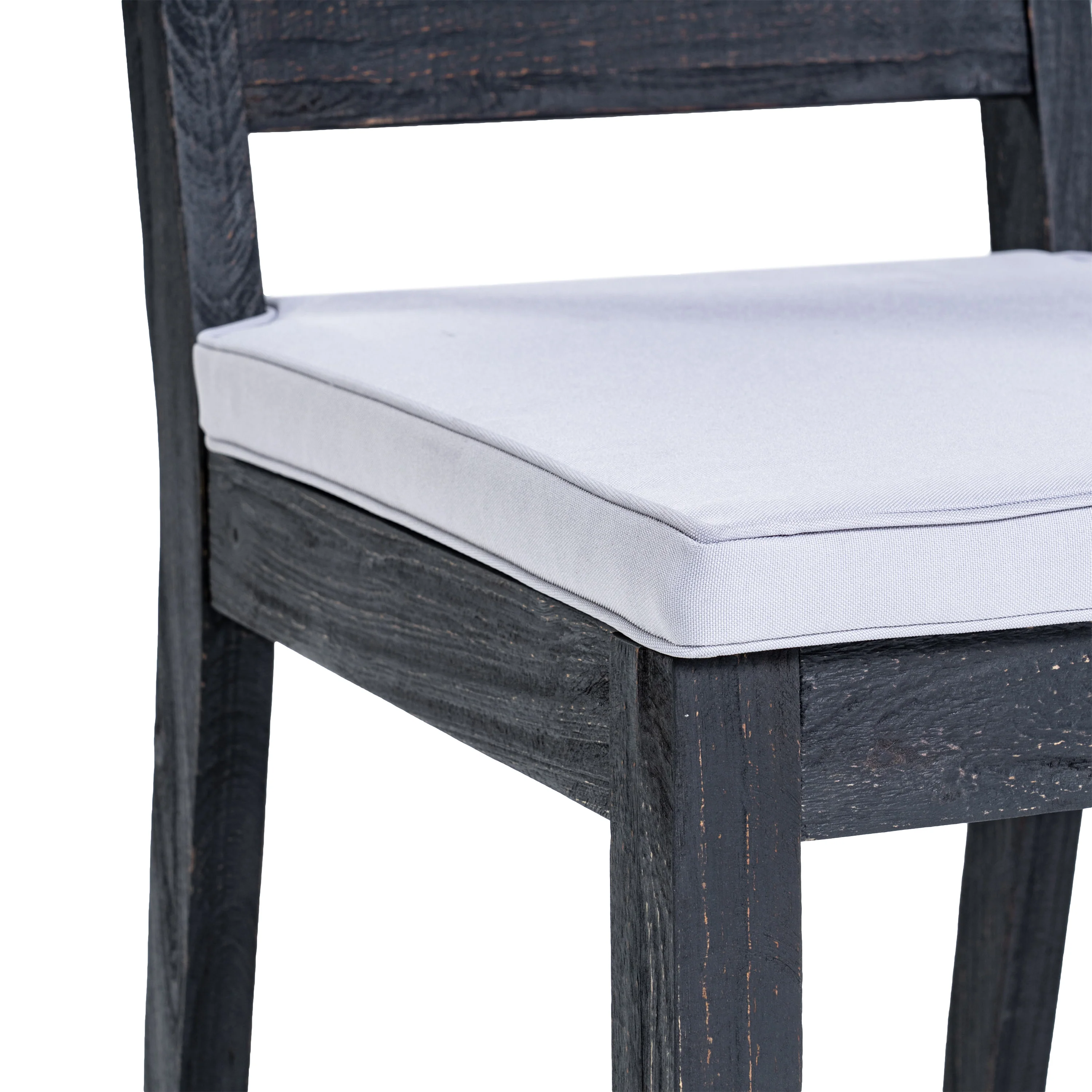 Zeila Outdoor Acacia Wood Dining Chair with Cushions, Set of 2 - furnishings