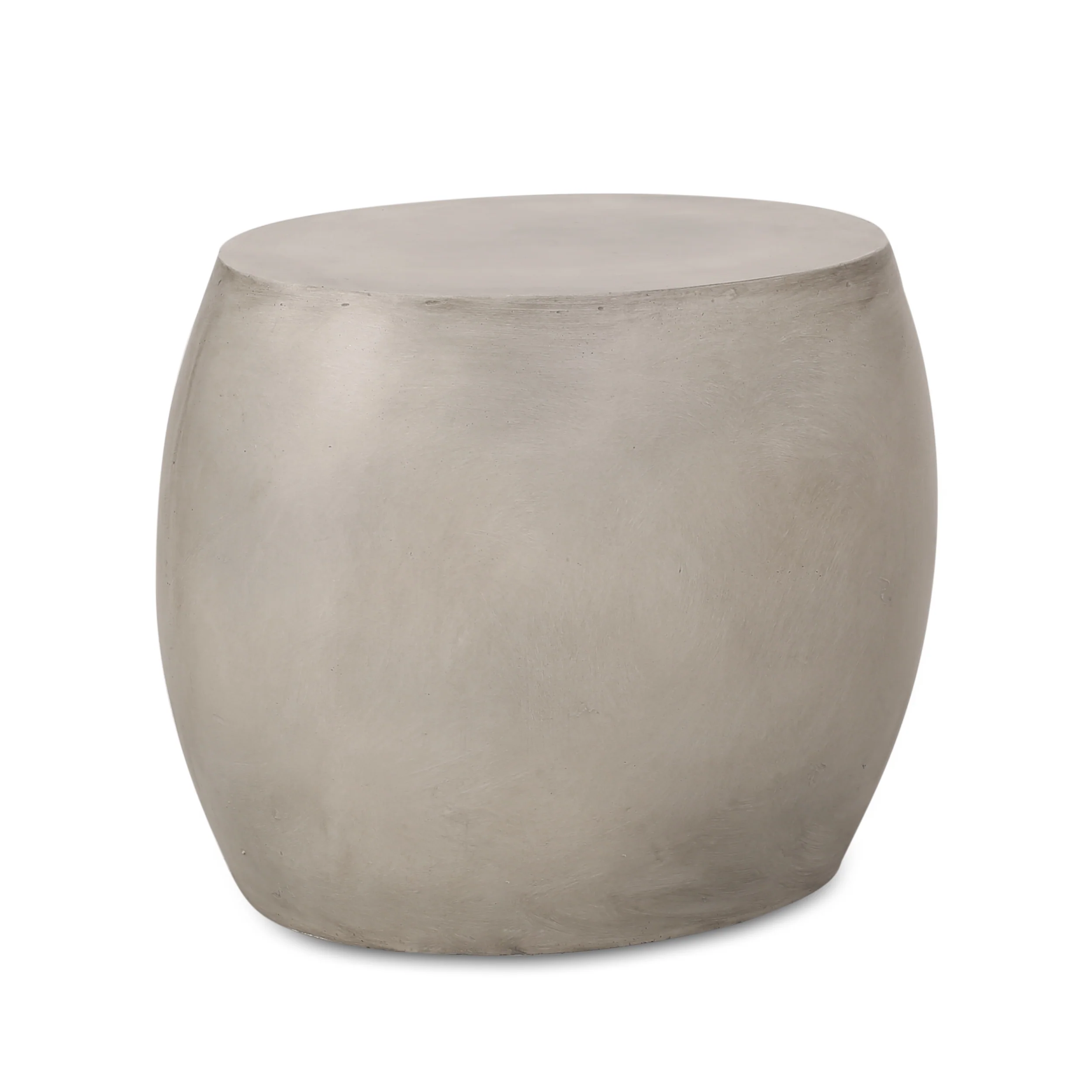 Eviee Outdoor Lightweight Concrete Side Table - furnishings