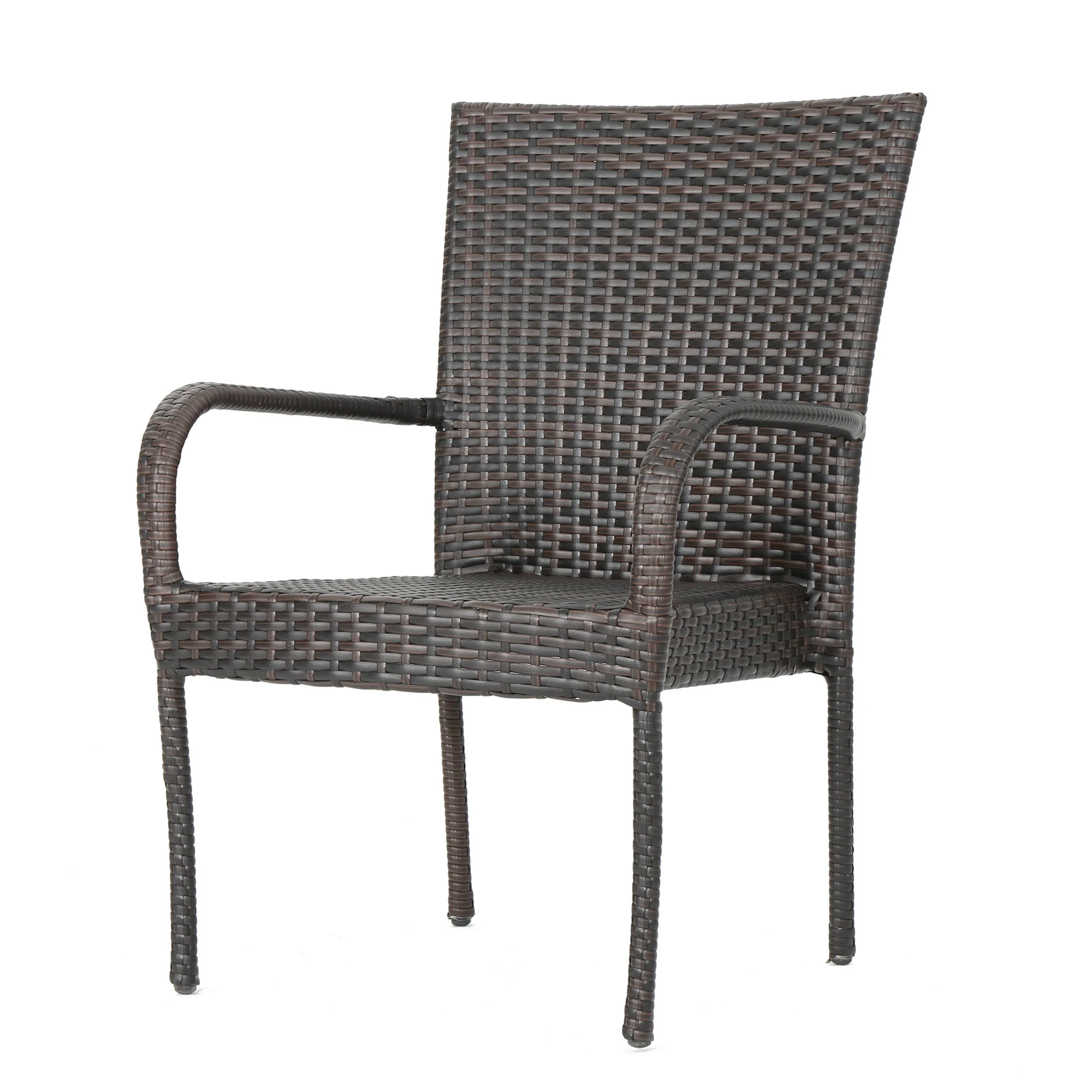 Orlando Outdoor 3 Piece Wicker Chat Set - furnishings