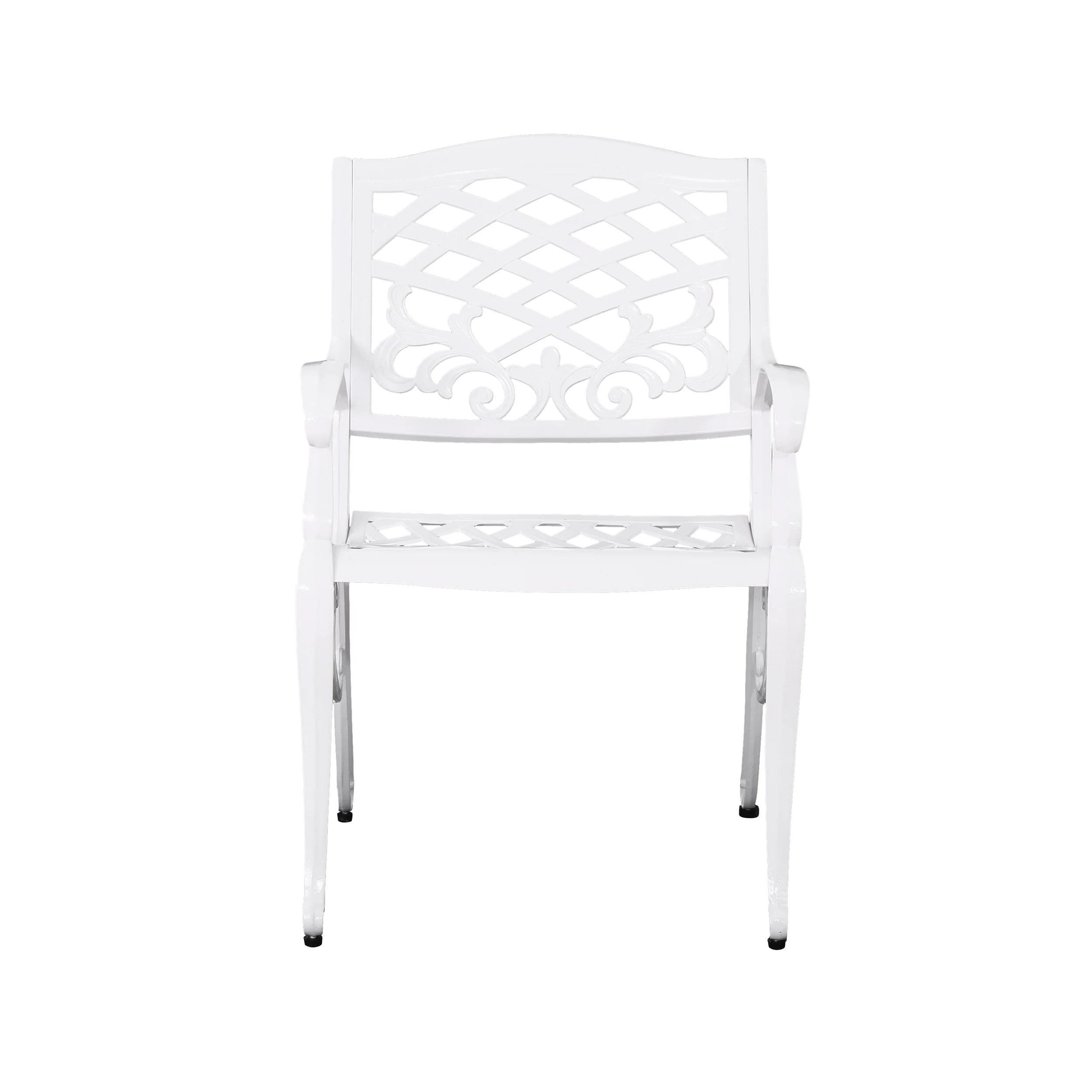 Tsa Outdoor Cast Aluminum Arm Chair (Set of 2) - furnishings