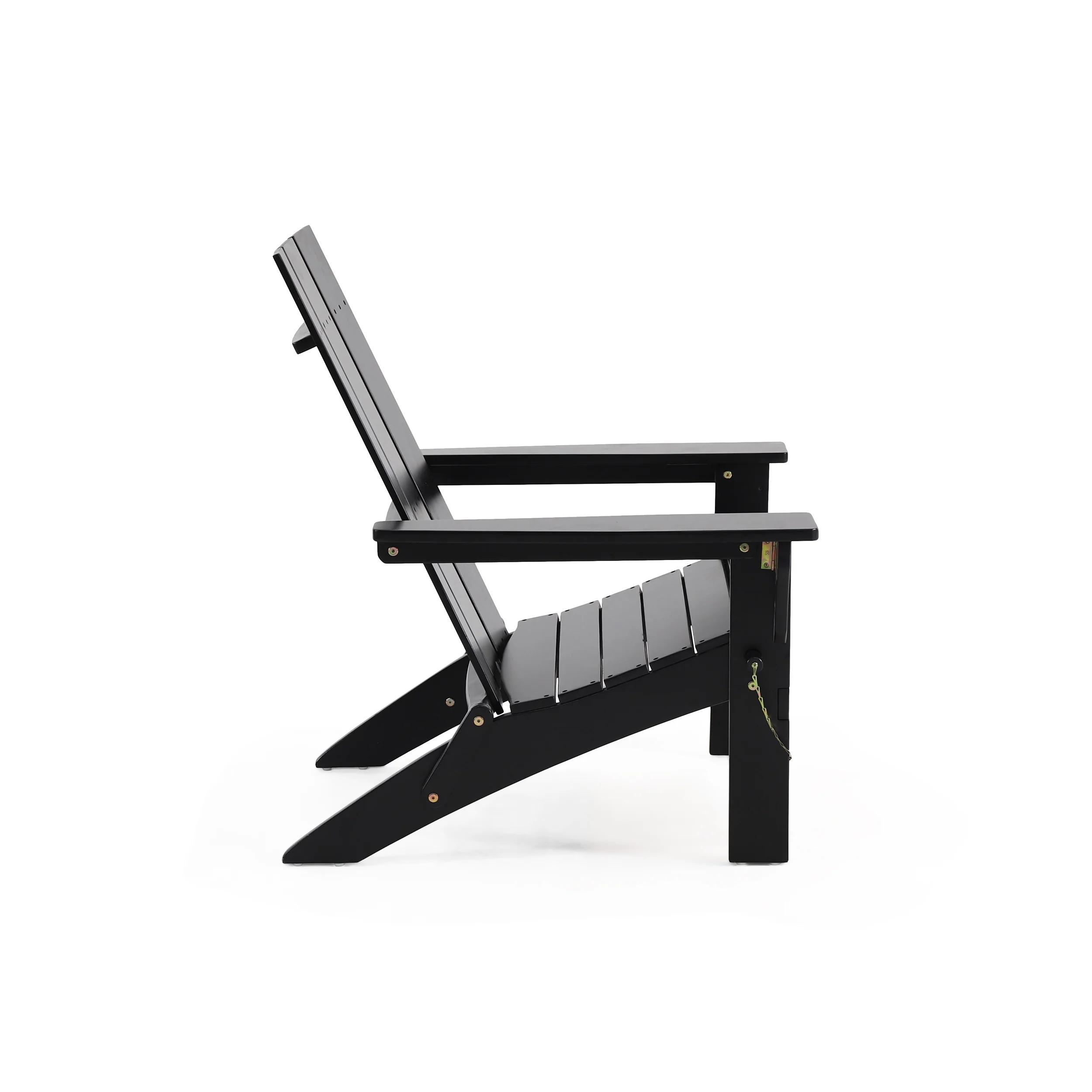 Gurekam Modern Outdoor Acacia Wood Folding Adirondack Chair - furnishings