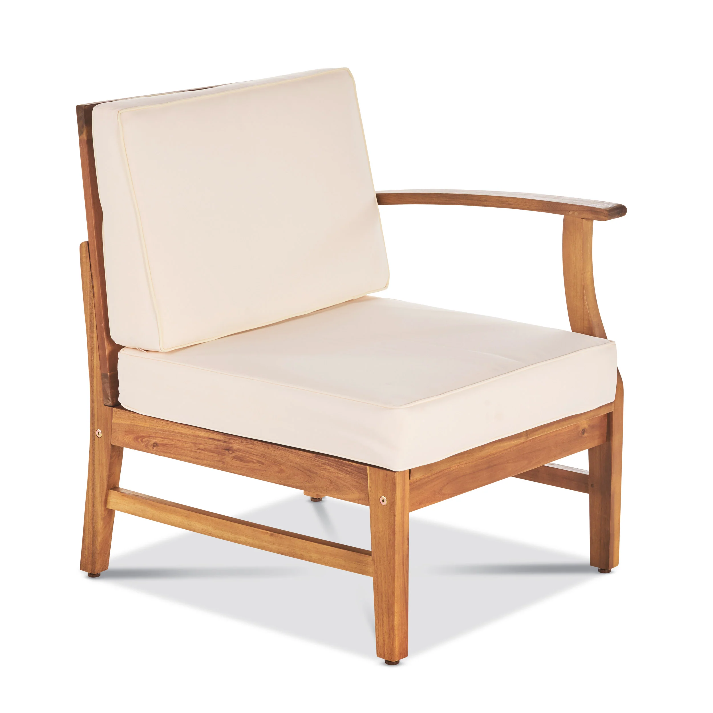 Capri 6-Seater Outdoor Wooden Sectional - furnishings