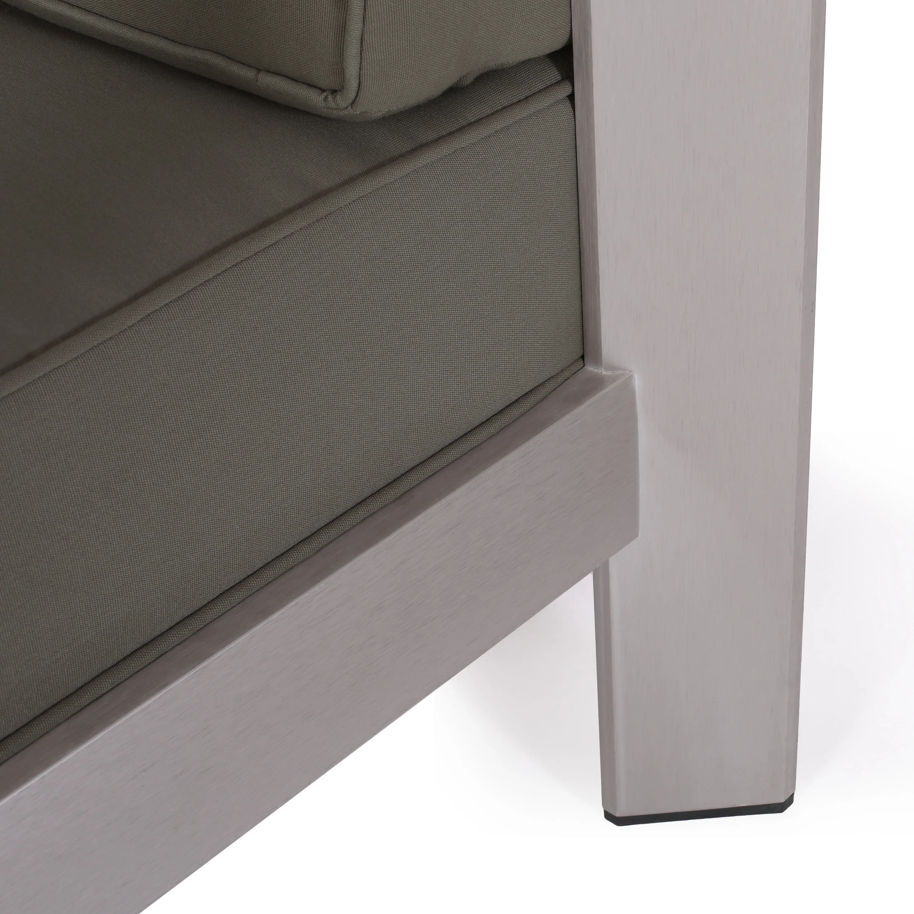 Booth Outdoor Aluminum Club Chairs - furnishings