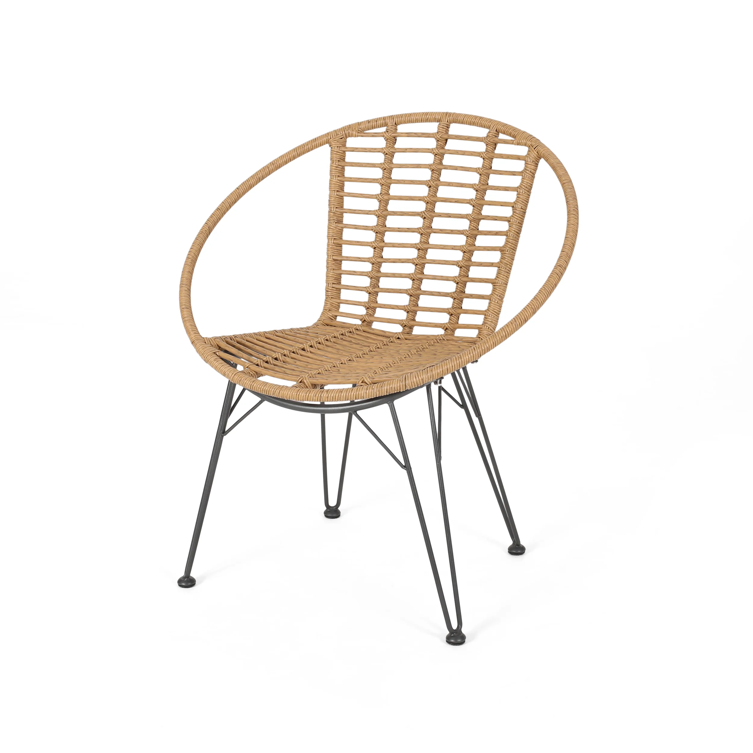 Winnie Outdoor Wicker Dining Chairs (Set of 2) - furnishings