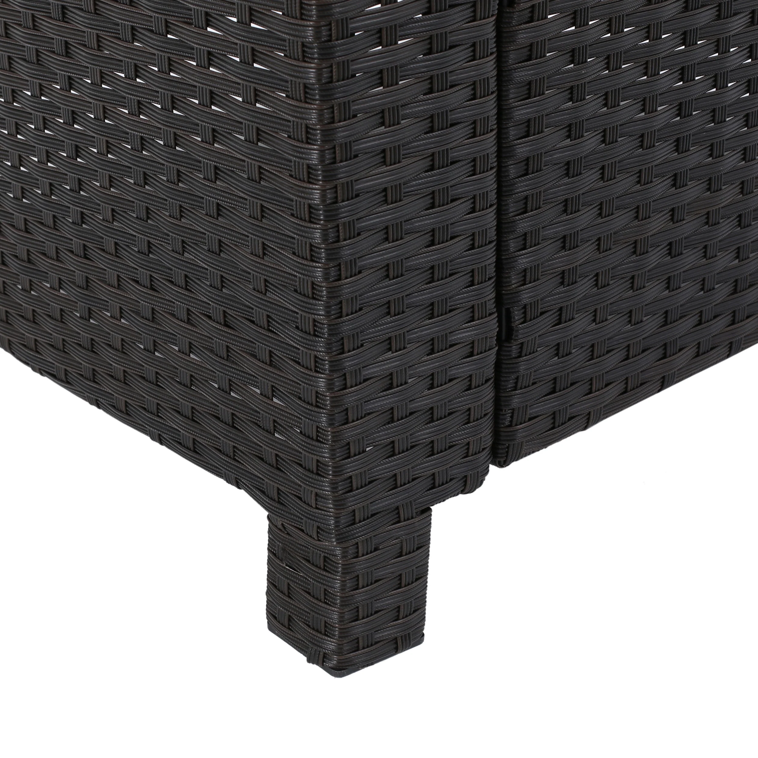Venice Outdoor Wicker Club Chair (set of 4) - furnishings